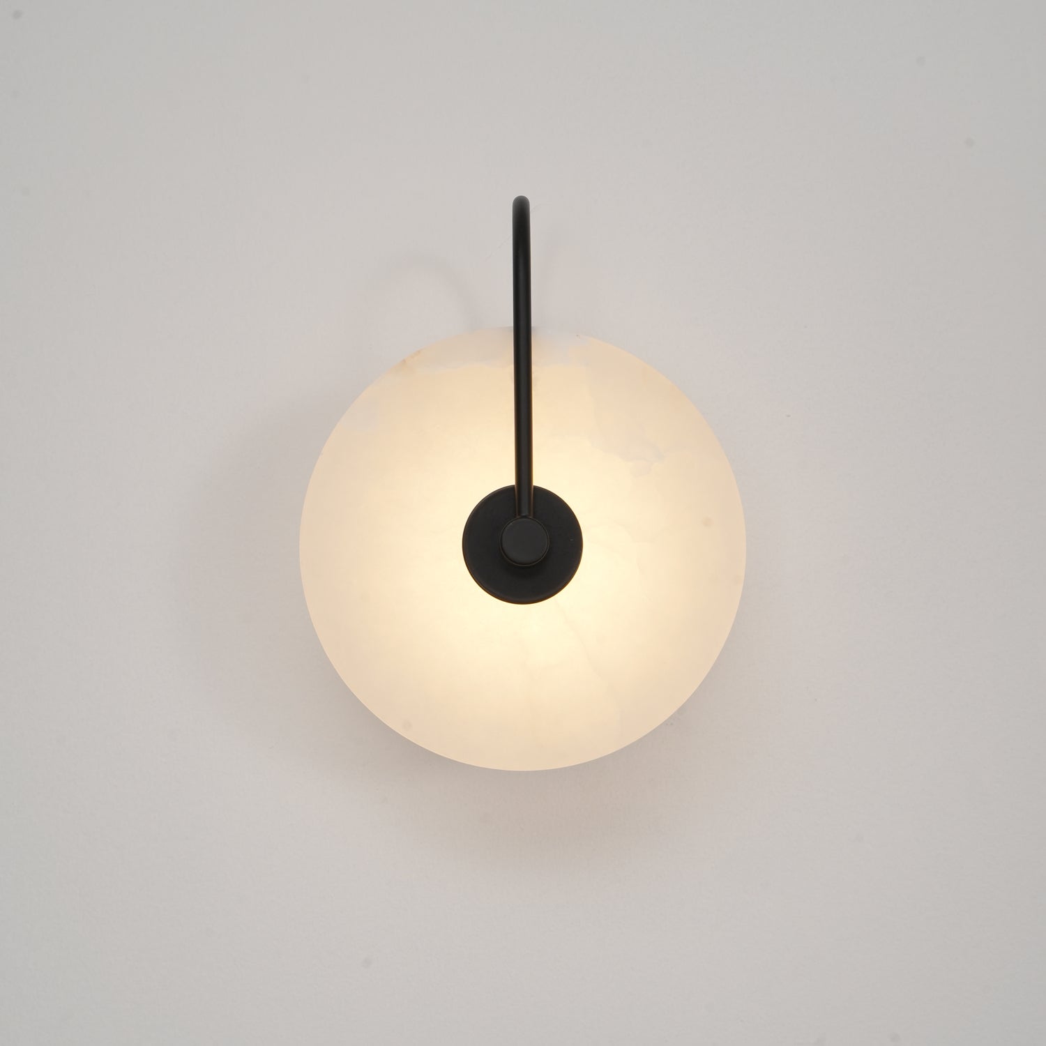 Alabaster LED Wall Light, Hardwired Wall Sconce, detail 52