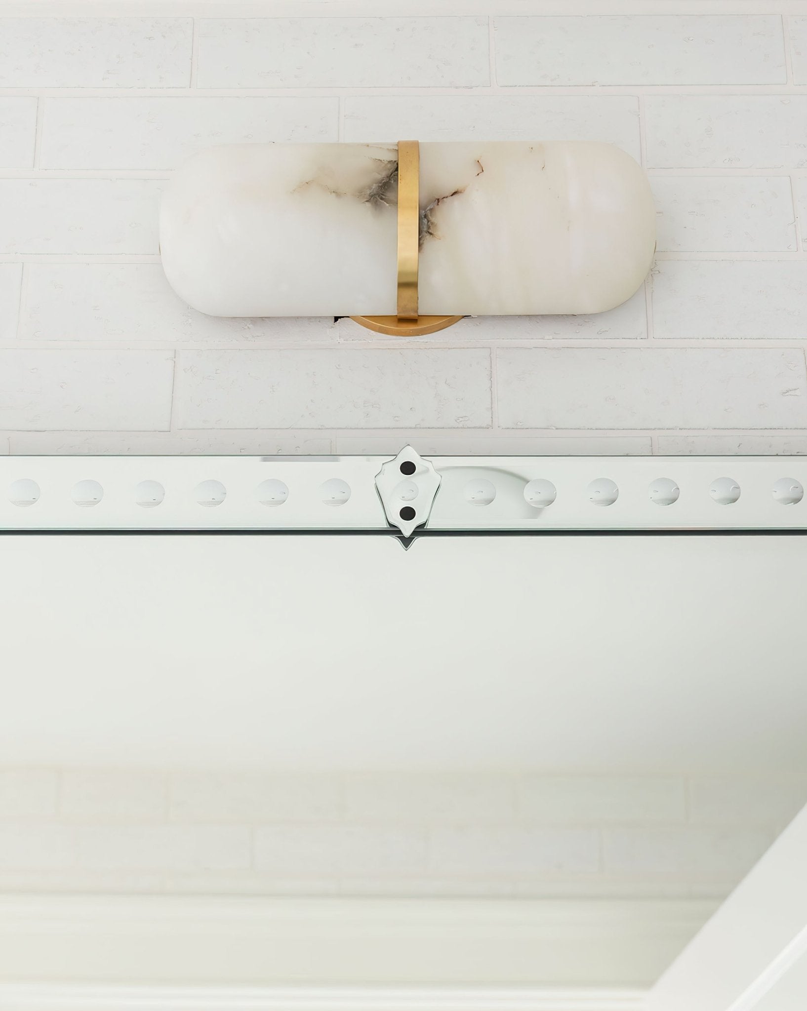 Alabaster Pill Wall Sconce