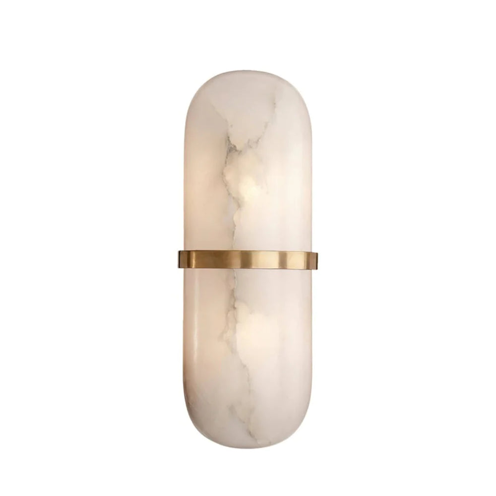 Alabaster Pill Wall Sconce