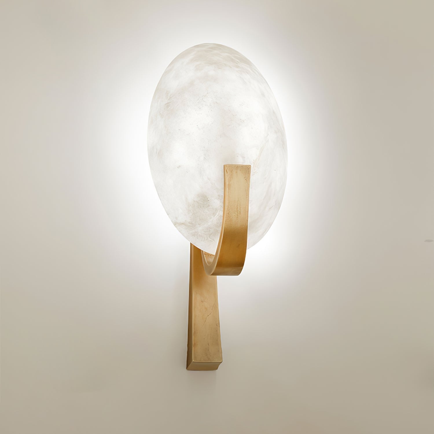 Alice Alabaster Plug-In Wall Light, Plug-In Wall Sconce, detail 37