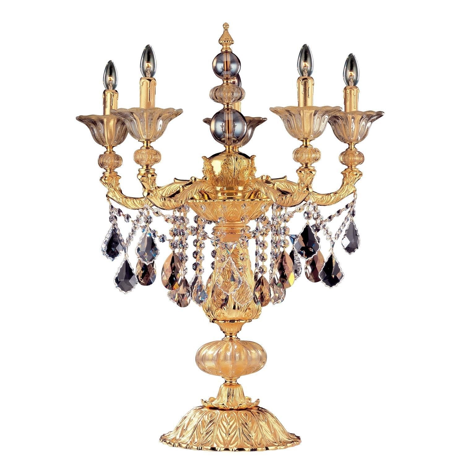 Mendelssohn 34 Inch Table Lamp table lamp in metal, crystal | Tianguang Select