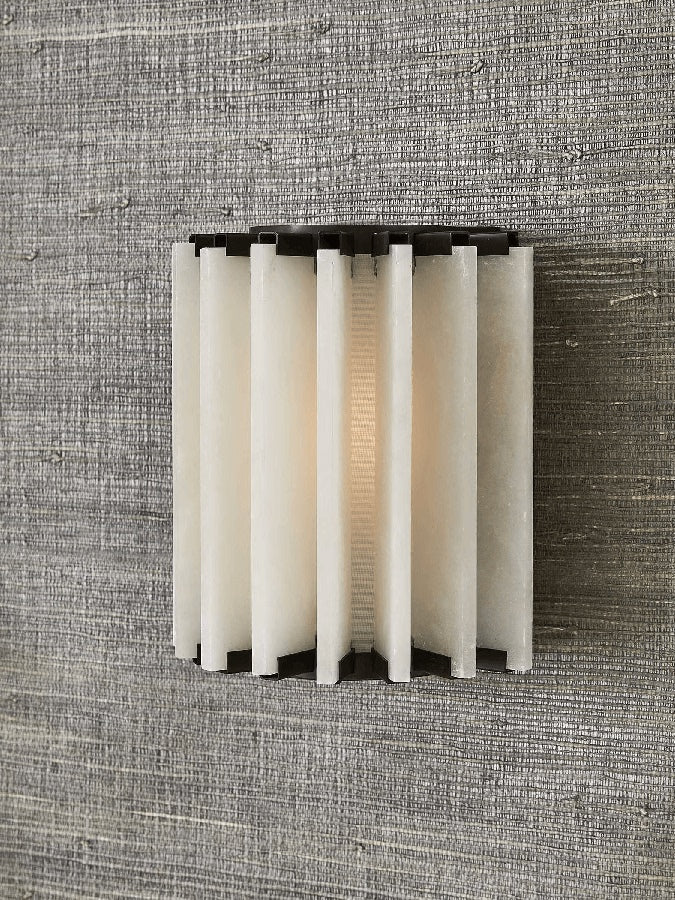 Altrix Alabaster Wall Light - Wall Lamp, Hardwired Wall Sconce, detail 11