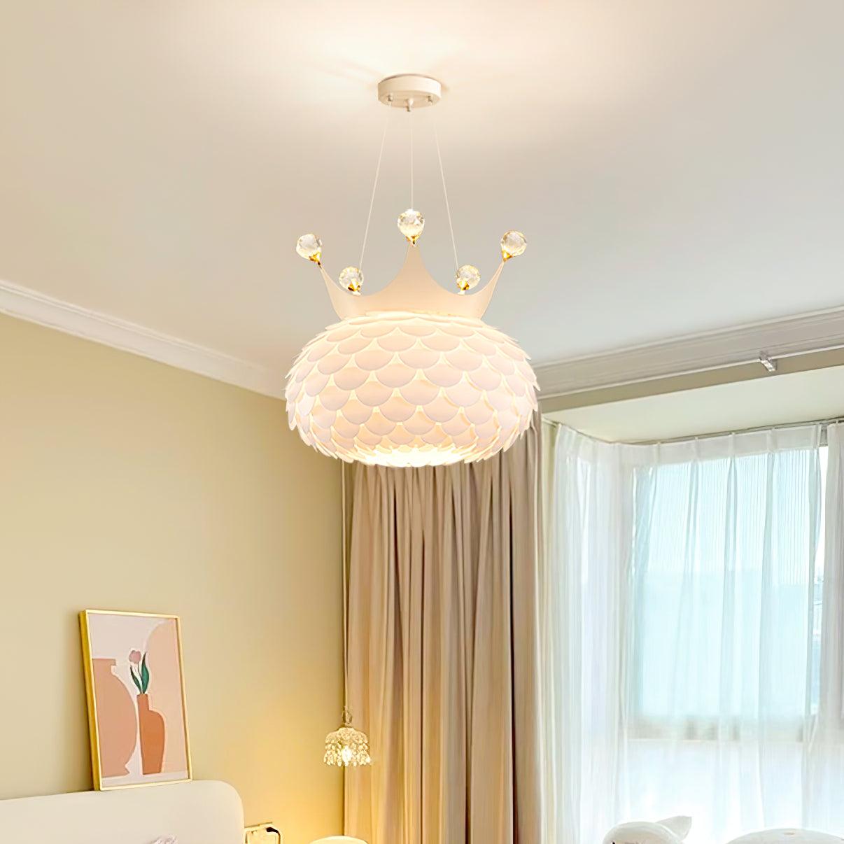 crystal pendant light shown as a main product image for dining areas