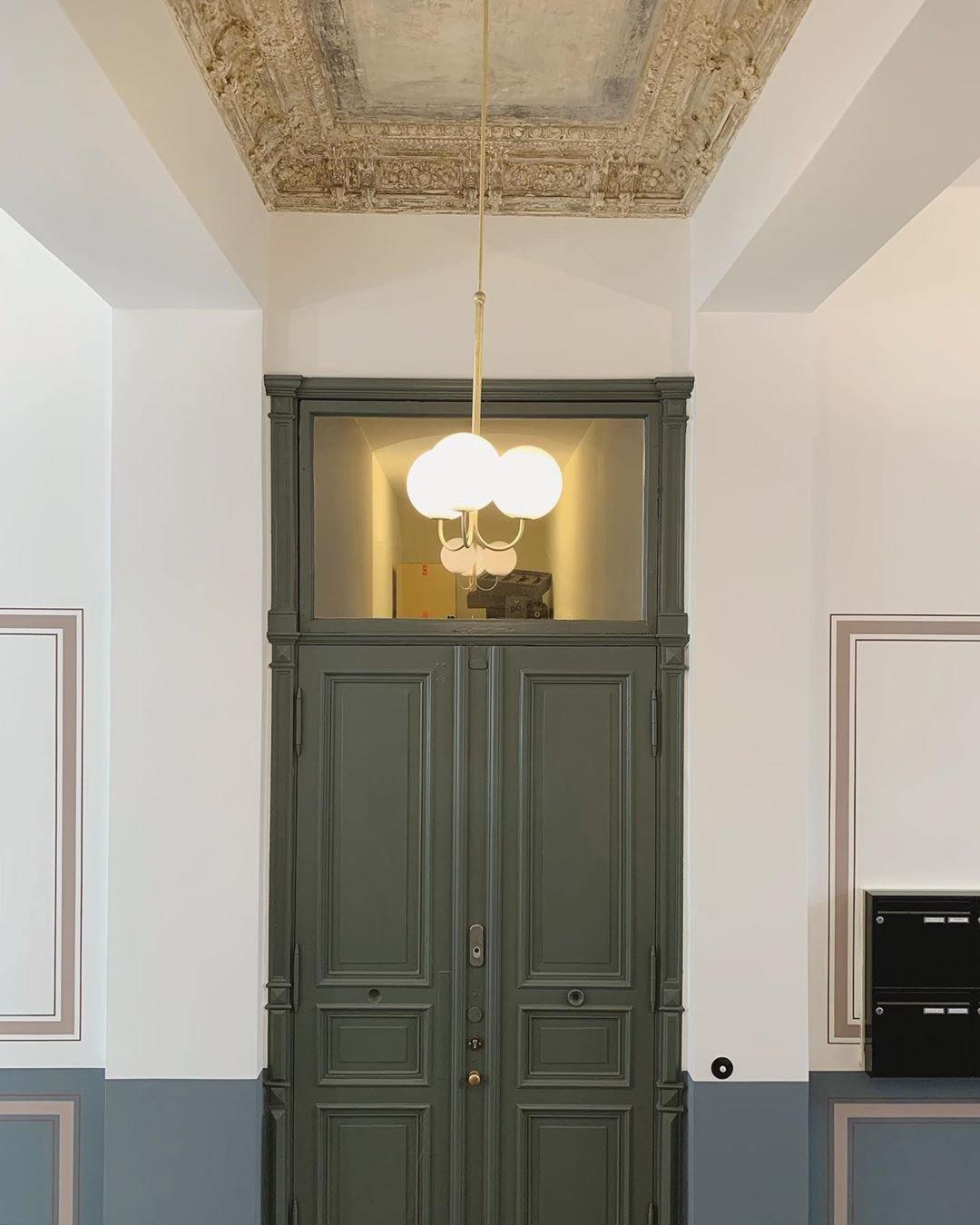 Angle Chandelier