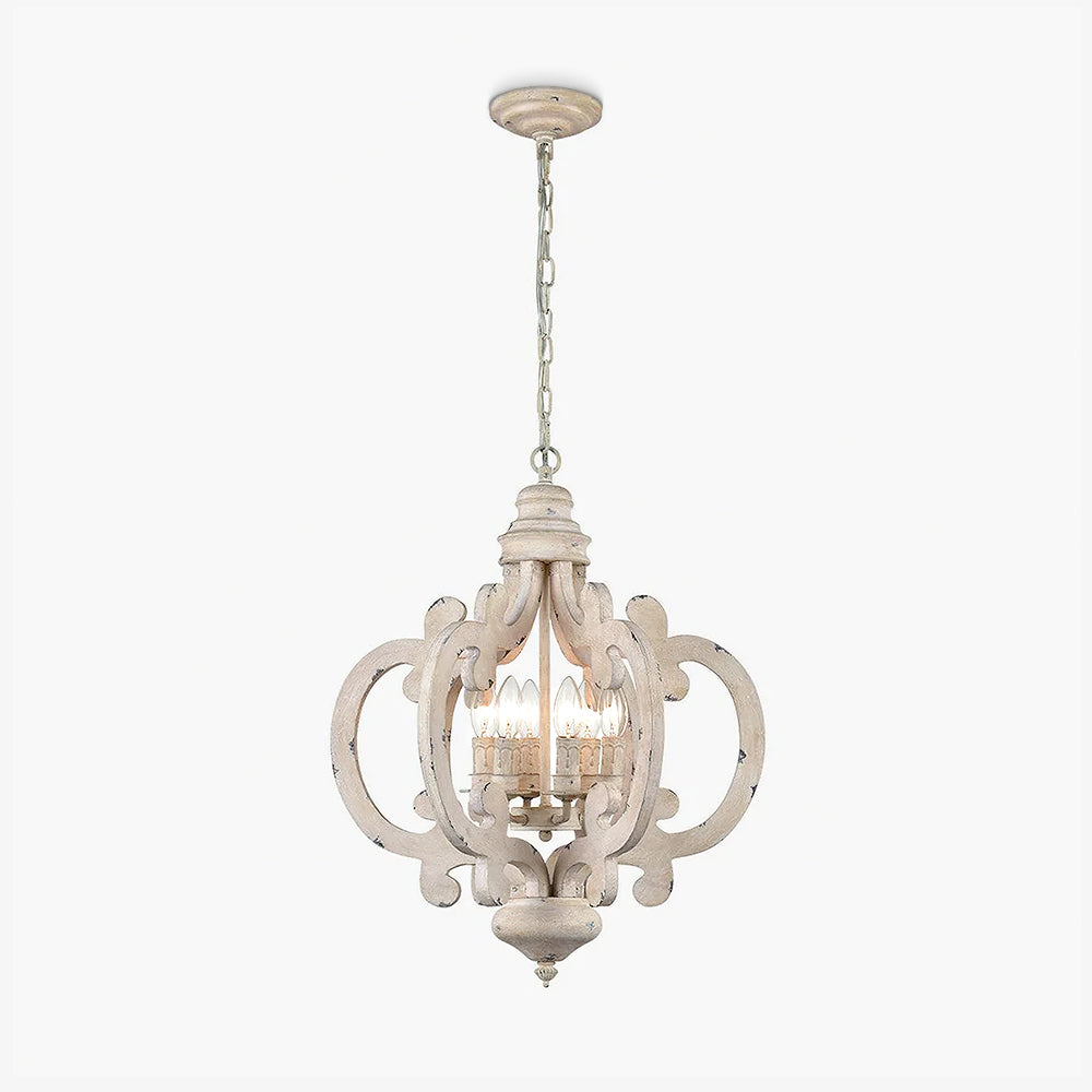 Antique White Chandelier