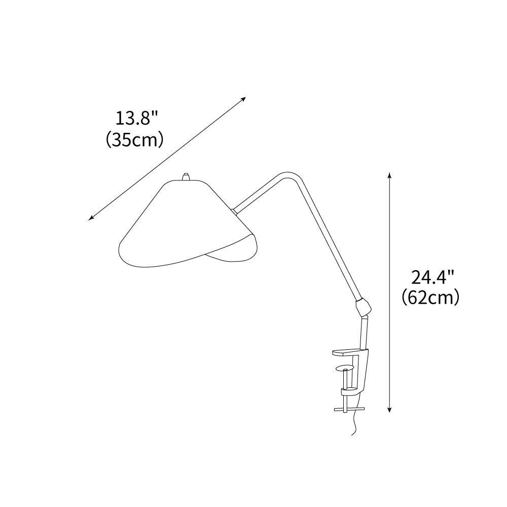 Antony Clip-on Table Lamp 13.8