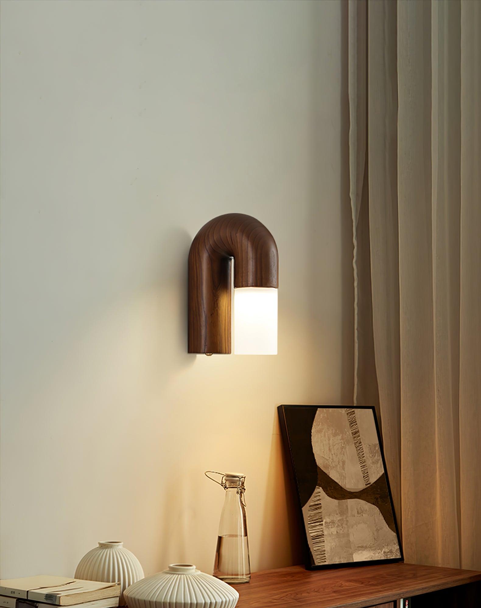Arcus Wood Wall Lamp 7.1