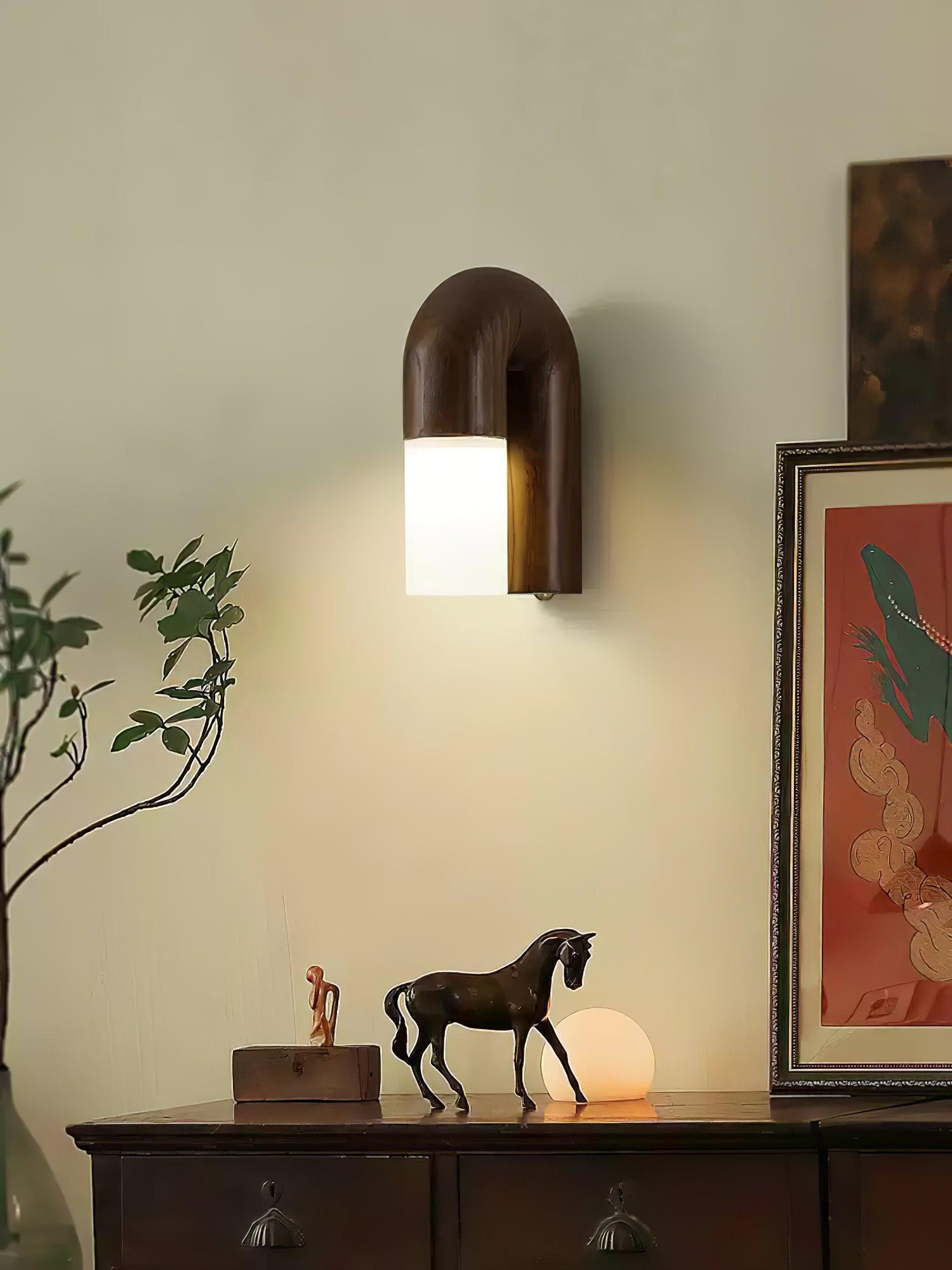 Arcus Wood Wall Lamp 7.1