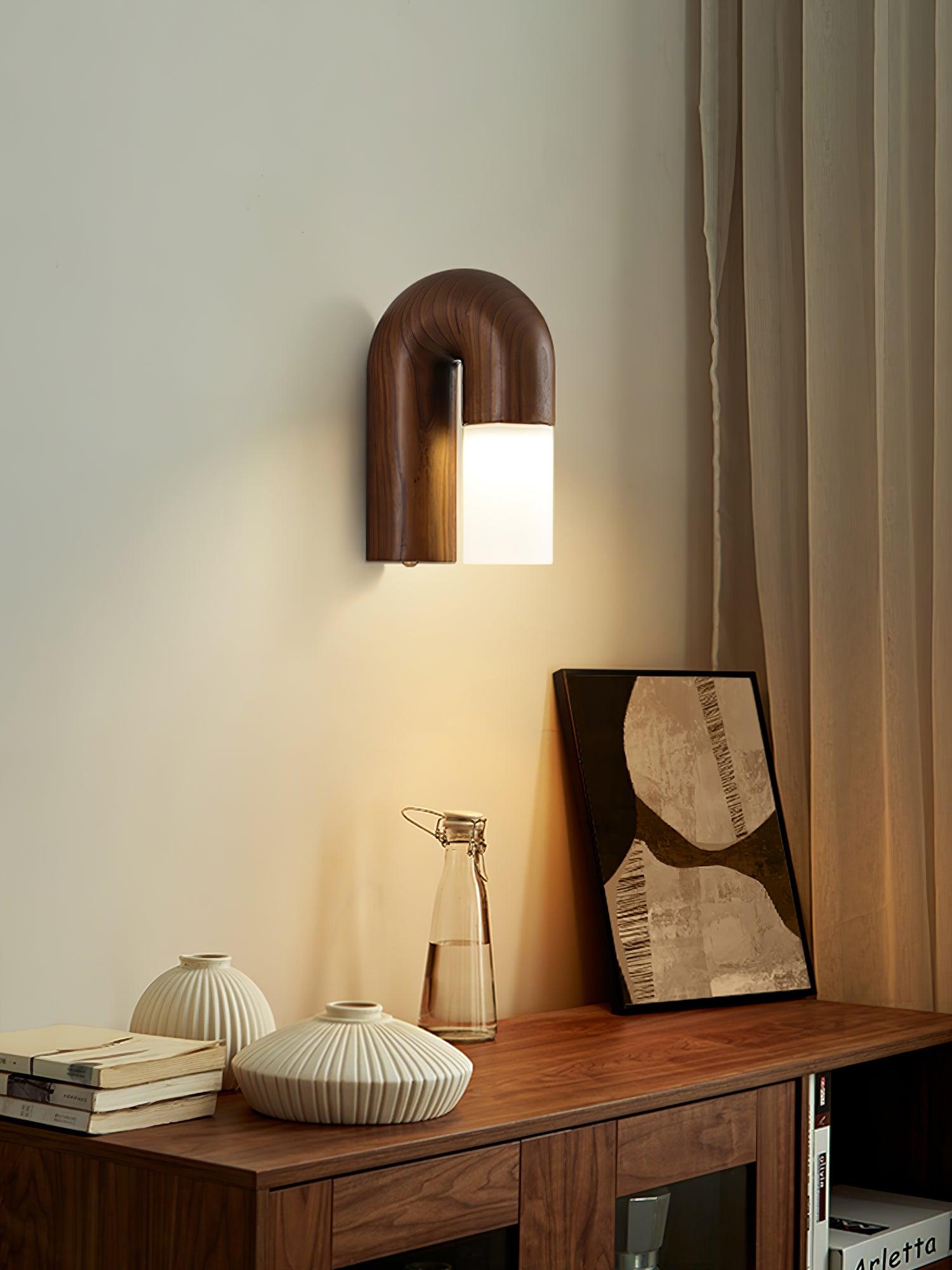 Arcus Wood Wall Lamp 7.1