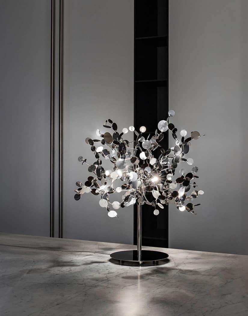 nickel chandelier shown as a main product image for foyers