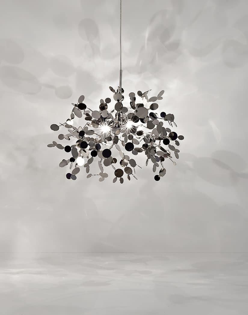Close-up angle of Luminex Houselight Pendant Lamp Chandelier showing form and material detail