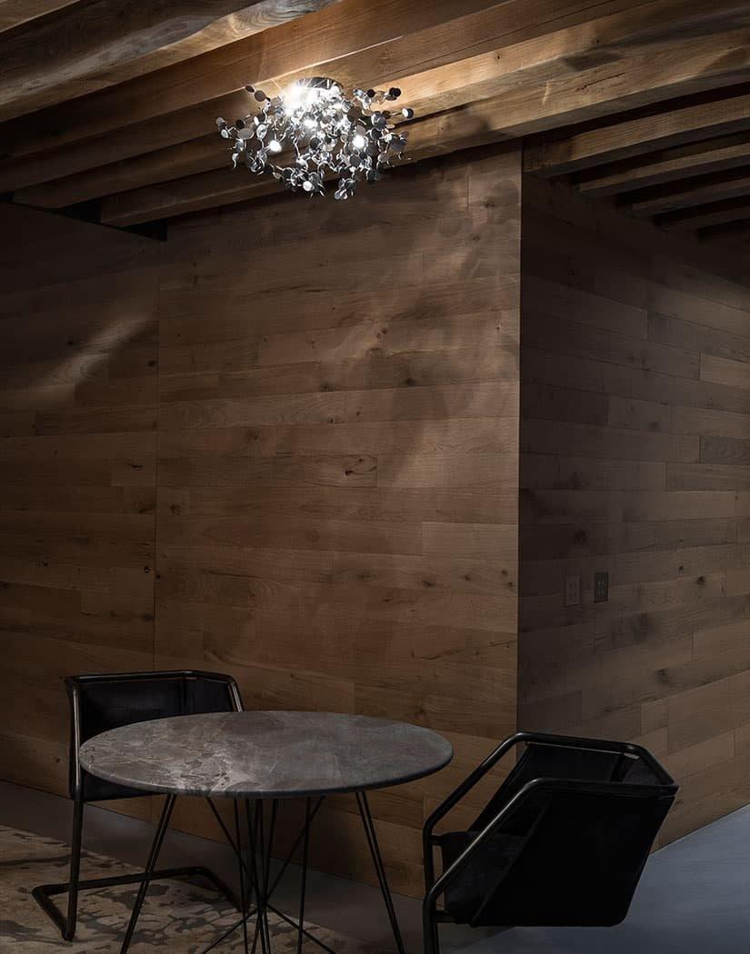 nickel chandelier shown as a main product image for foyers