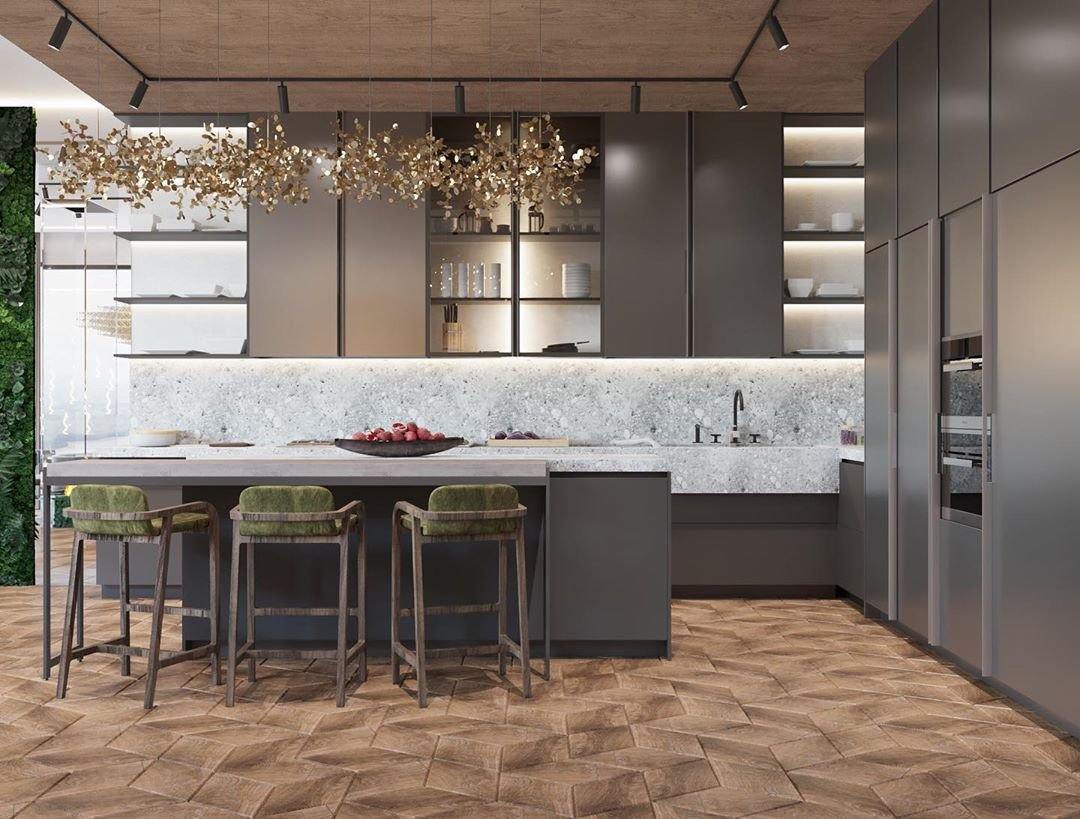 nickel chandelier shown as a main product image for foyers