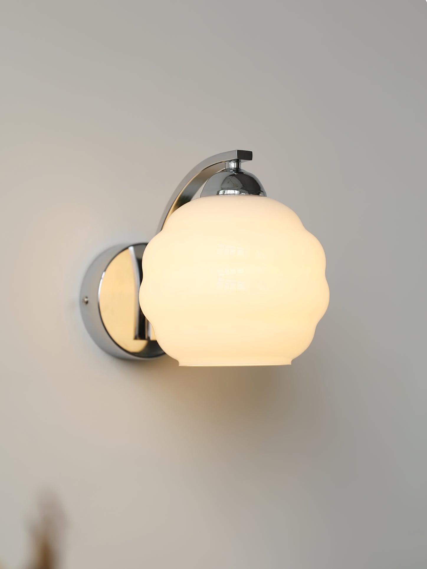 Art Deco Vintage Wall Light, Hardwired Wall Sconce, detail 8