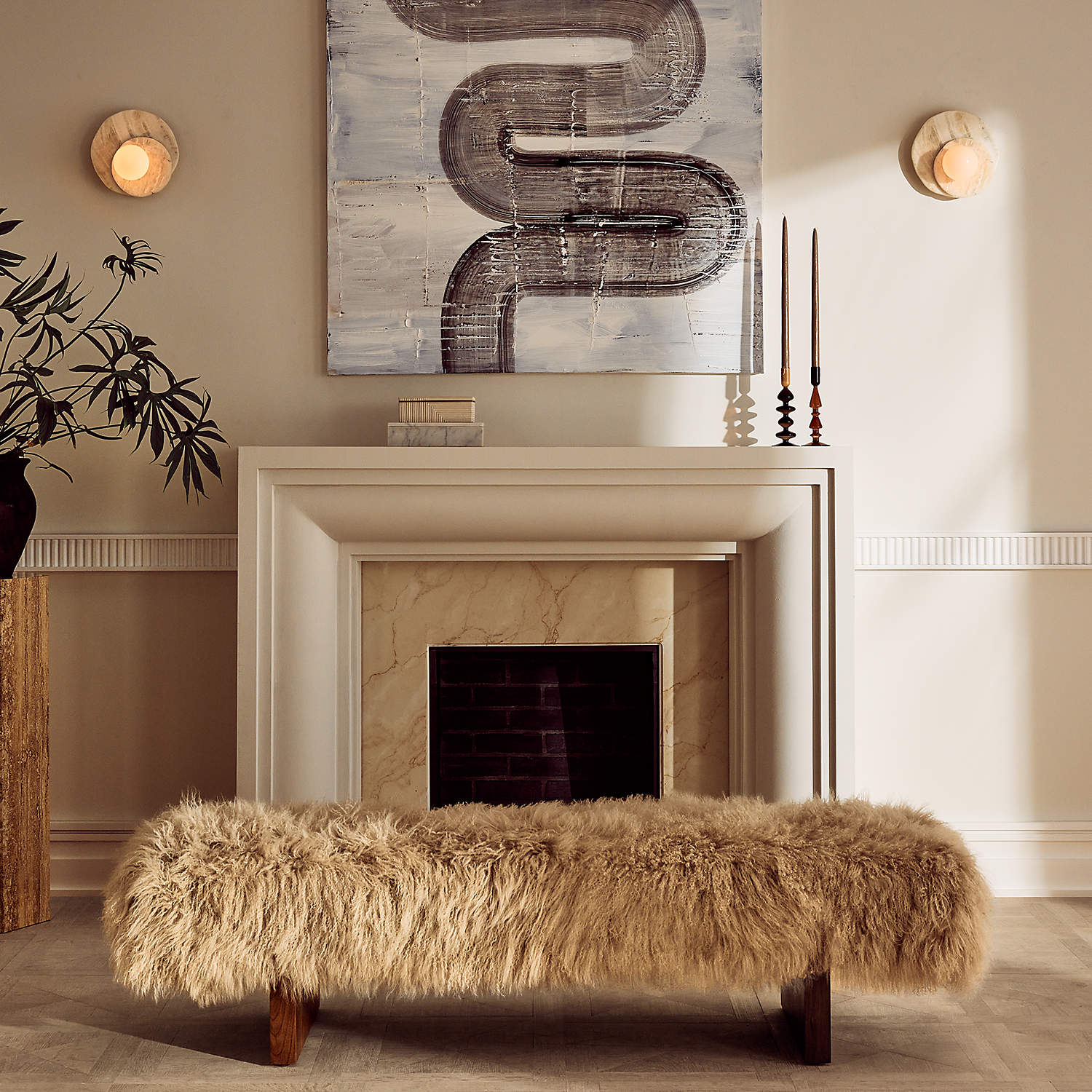 Astr Stone Wall Sconce