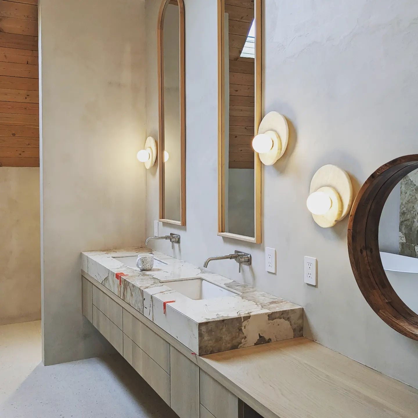 Astr Stone Wall Sconce