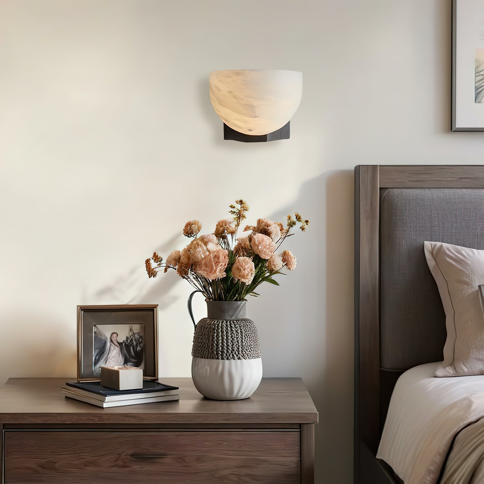 Ath Alabaster Wall Light 7.9