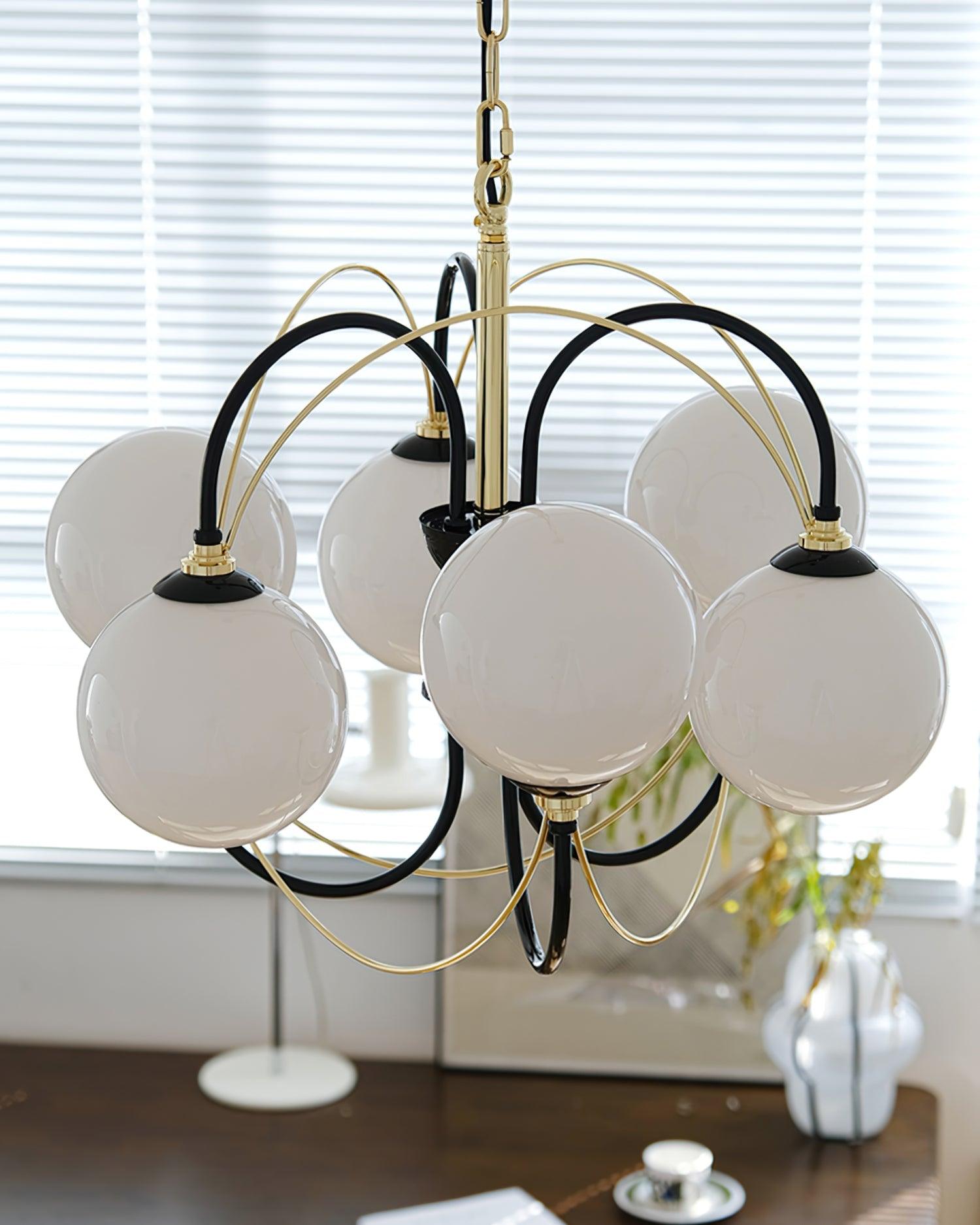 Atomic Orbit Chandelier 23.6