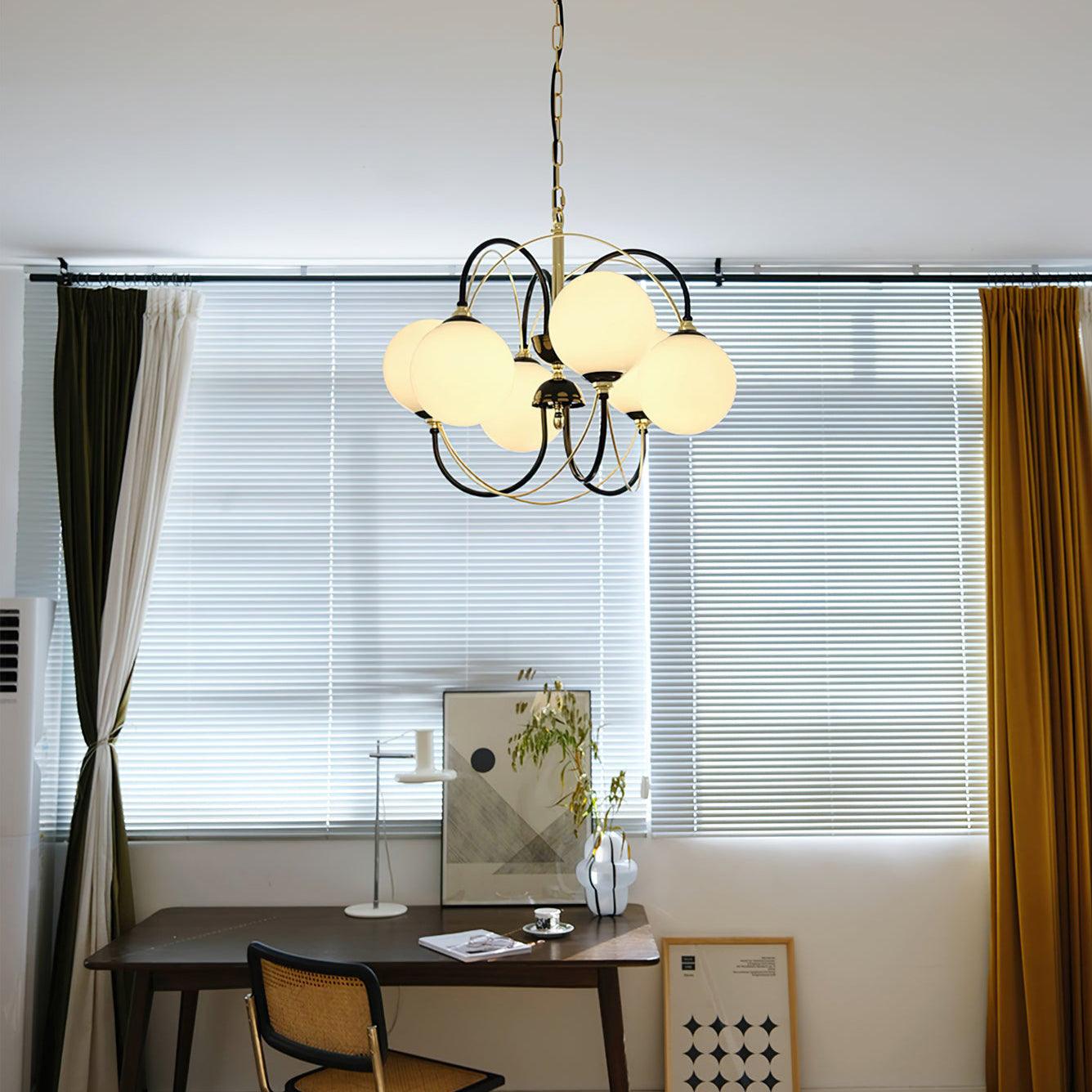Atomic Orbit Chandelier 23.6