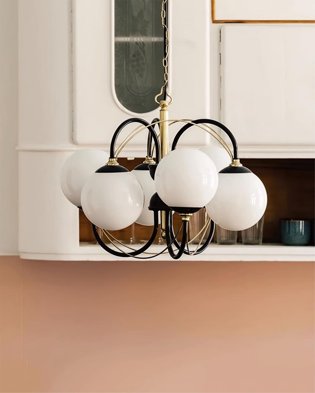 Atomic Orbit Chandelier 23.6