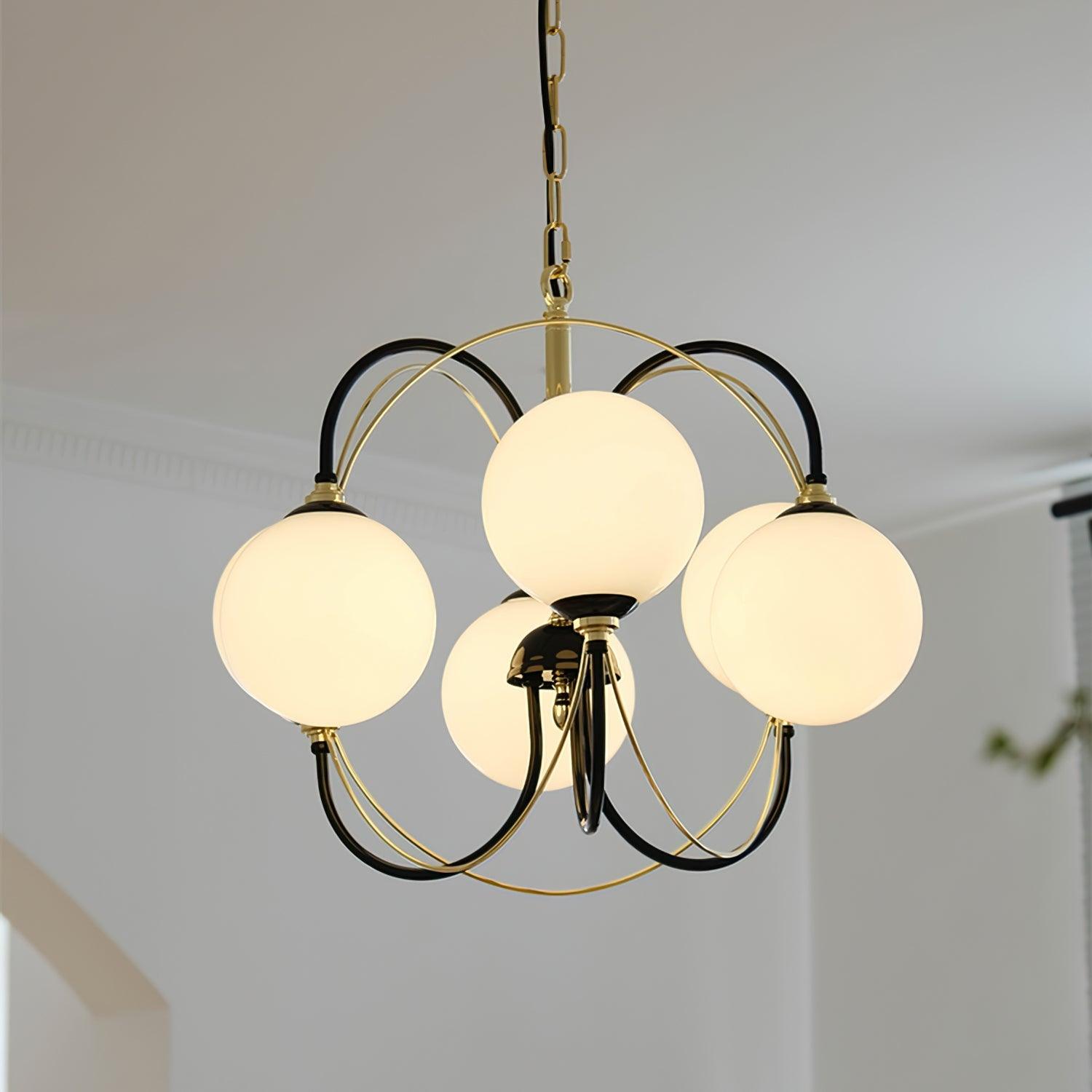 Atomic Orbit Chandelier 23.6