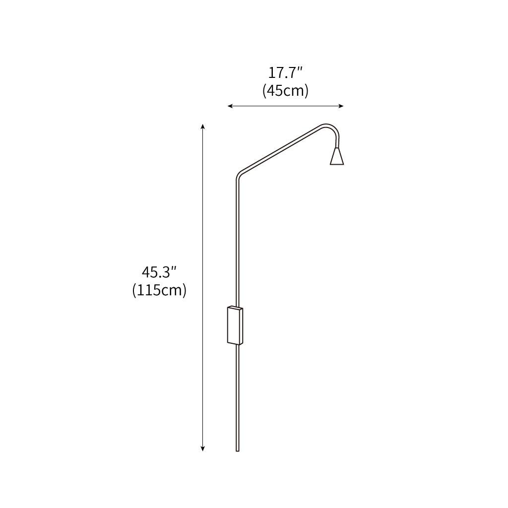 Svarna Wall Lamp 17.7″