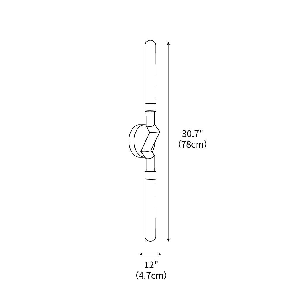 Baldassare Double Wall Lamp 4.7