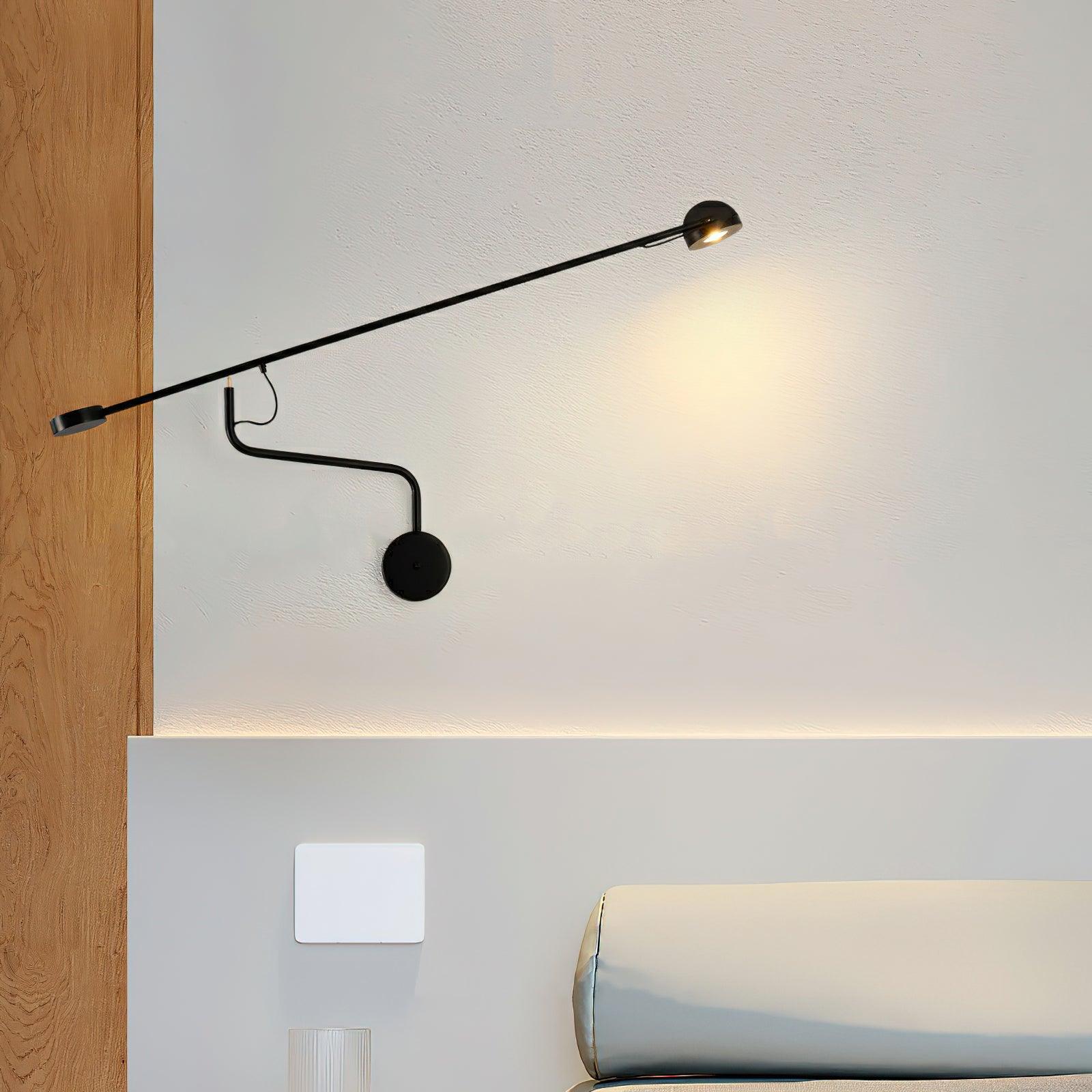 Base Wave Wall Lamp 47.2