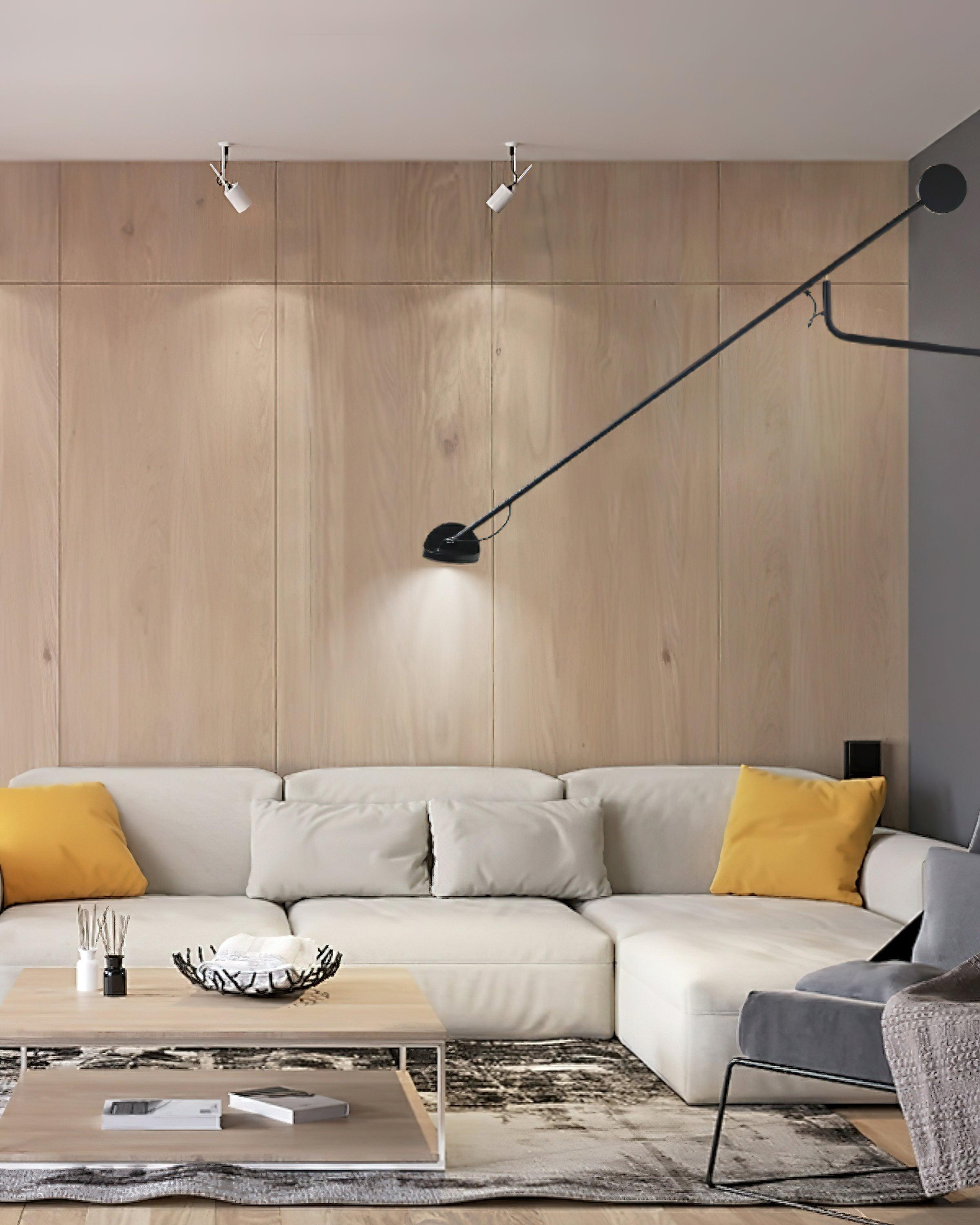 Base Wave Wall Lamp 47.2