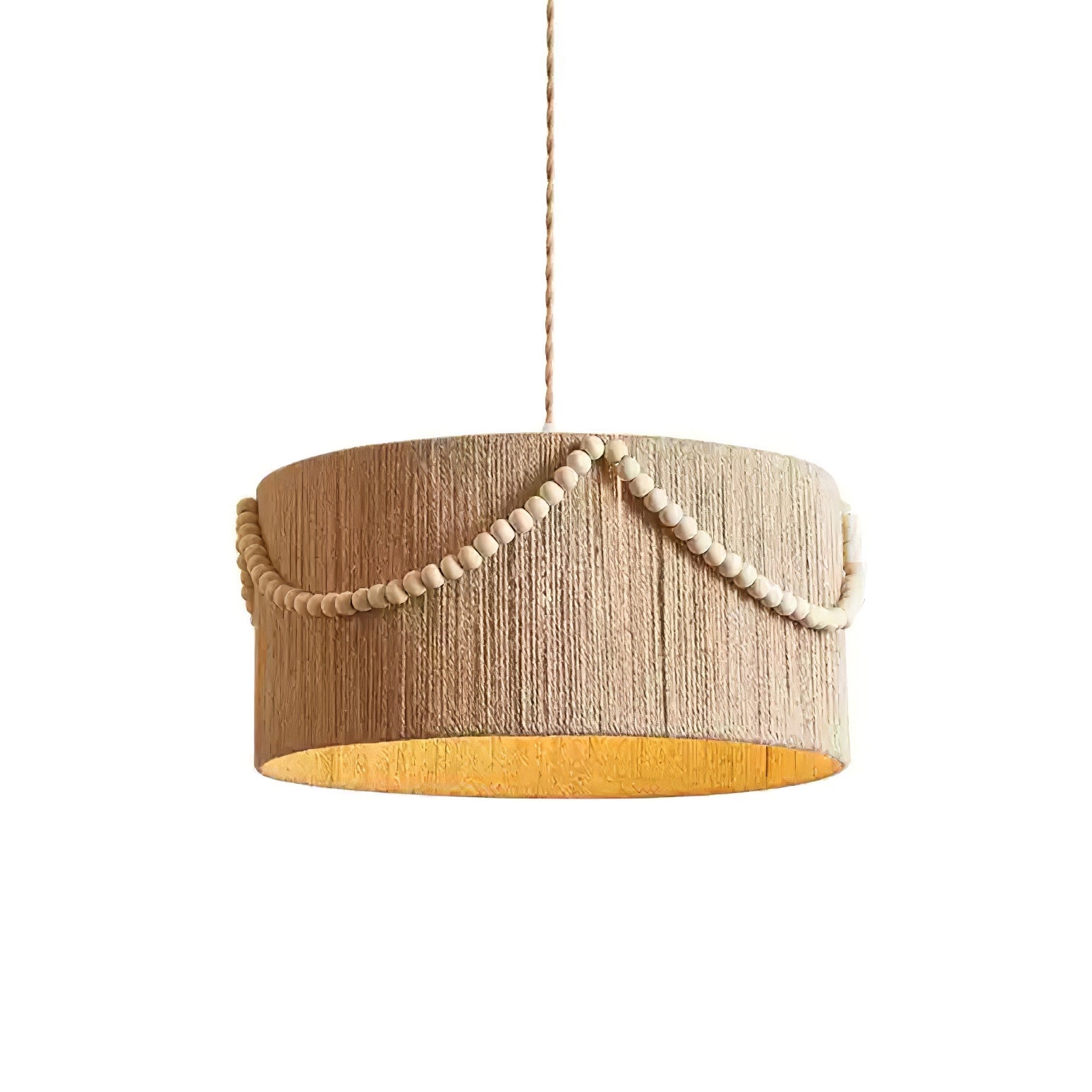 Beaded Boho Pendant Lamp detail view 10