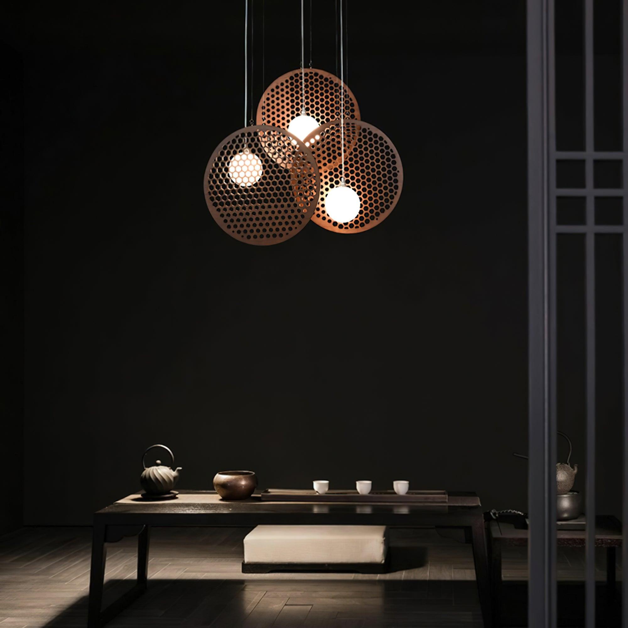 Bee Plate Chandelier 27.6
