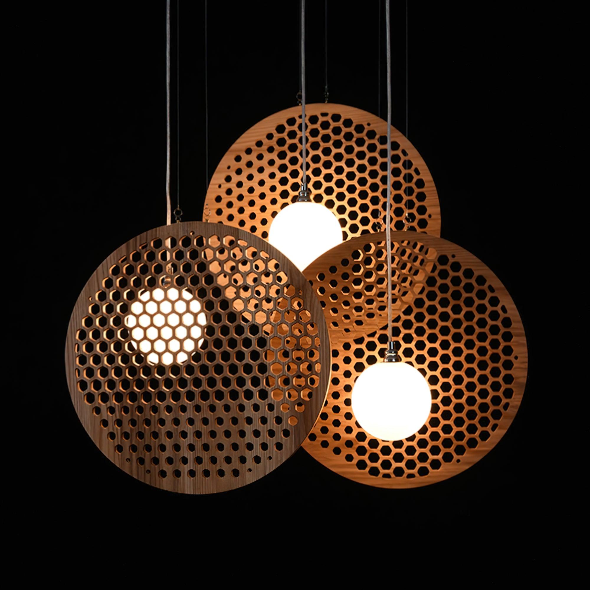 Bee Plate Chandelier 27.6