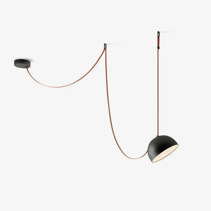 Belts Combination Canvas Pendant Light detail view 5