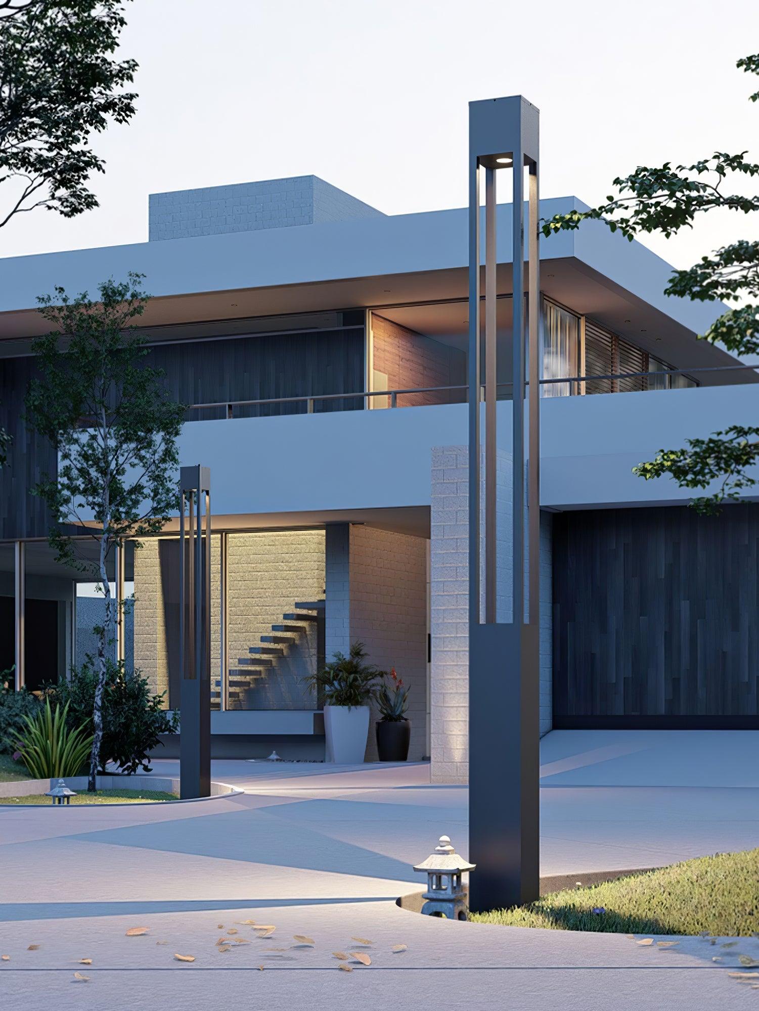 Pole Outdoor Post Garden Light Floor Lamp