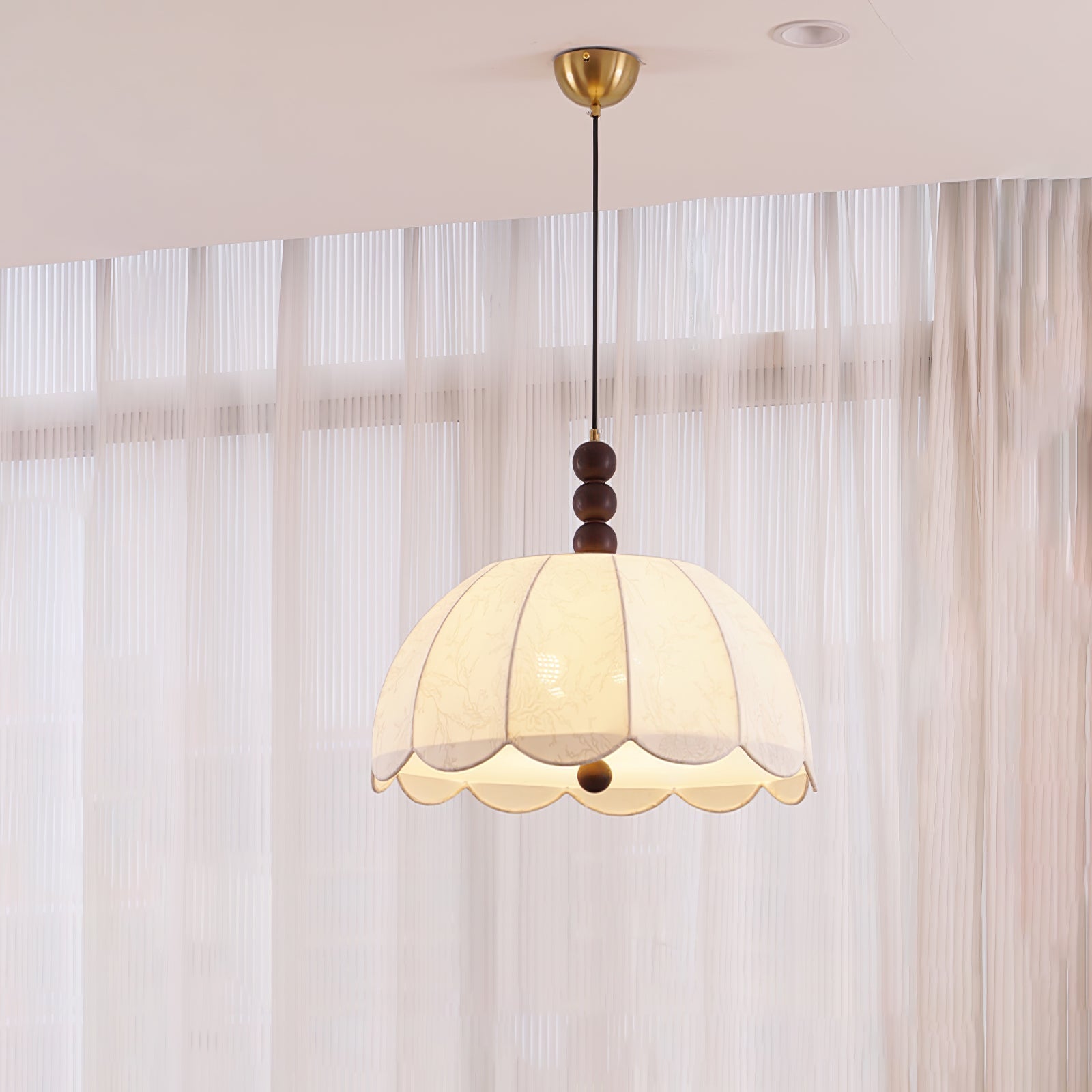 Blossom Fabric Pendant Light detail view 16