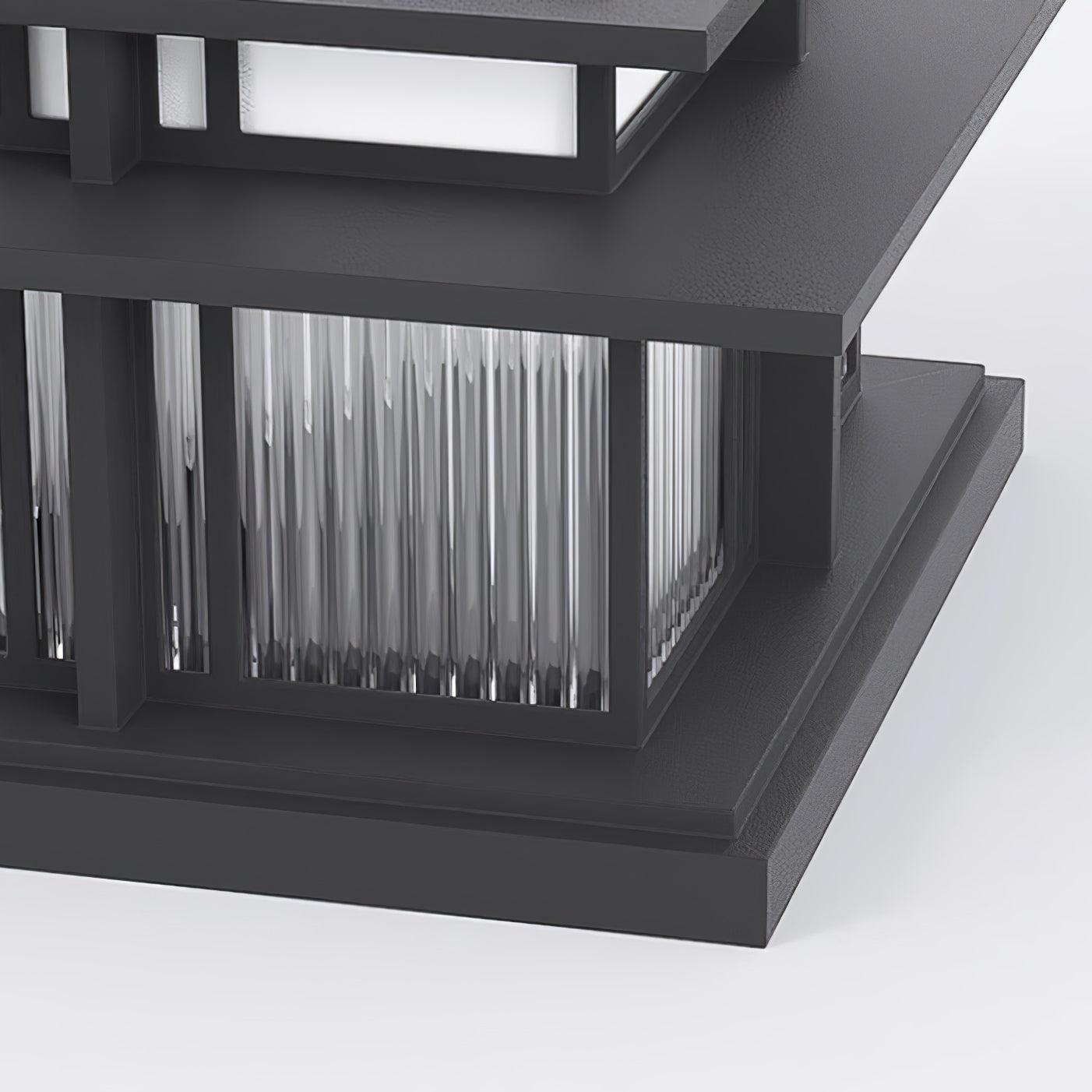 Boilyn Pillar Solar Outdoor Light Table Lamp
