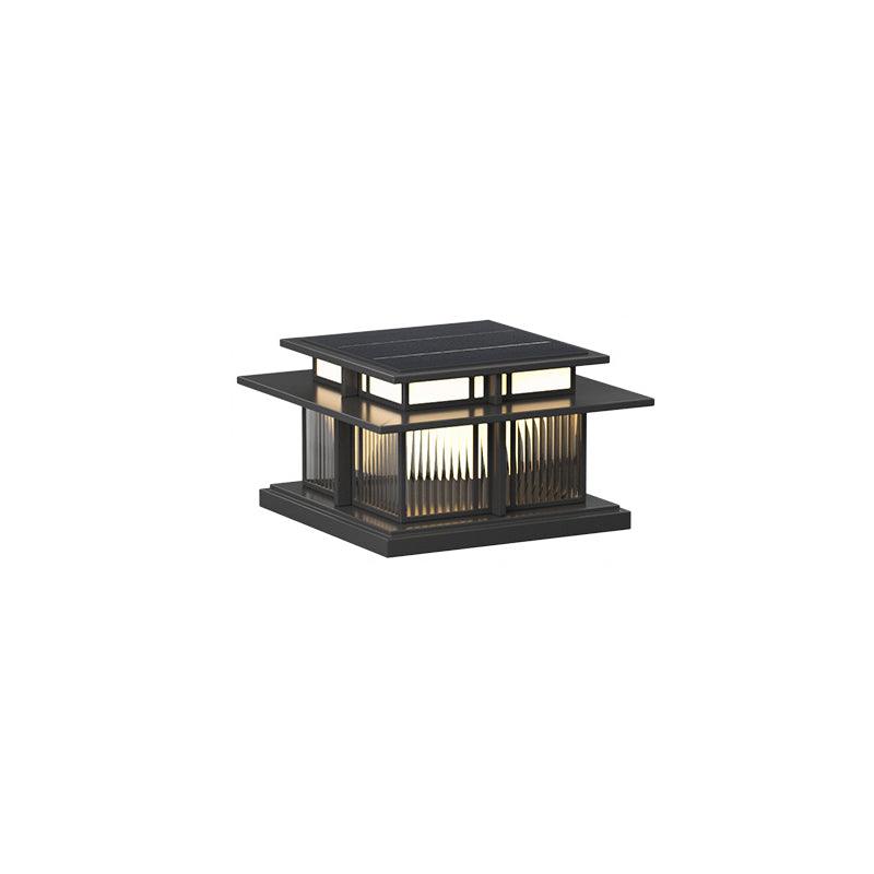 Boilyn Pillar Solar Outdoor Light Table Lamp