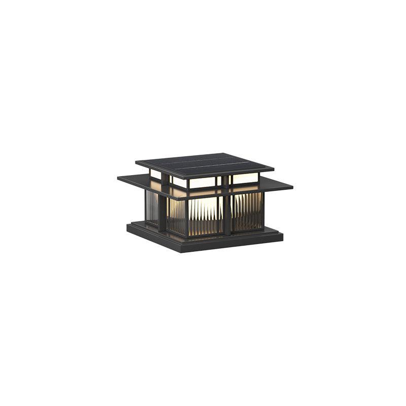 Boilyn Pillar Solar Outdoor Light Table Lamp