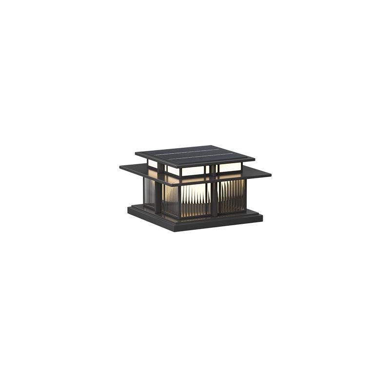 Boilyn Pillar Solar Outdoor Light Table Lamp
