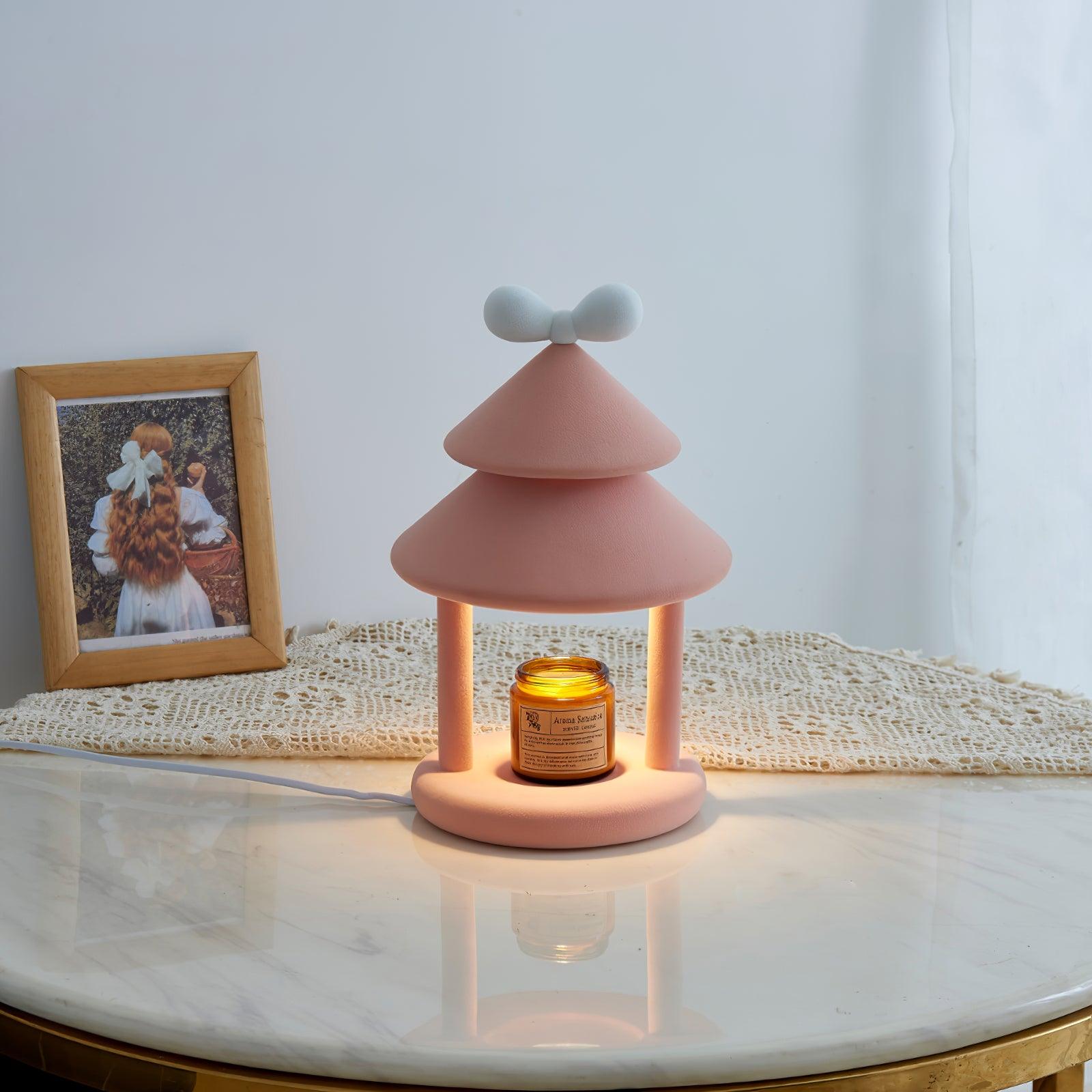 Bow Tie Cone Table Lamp 7.9