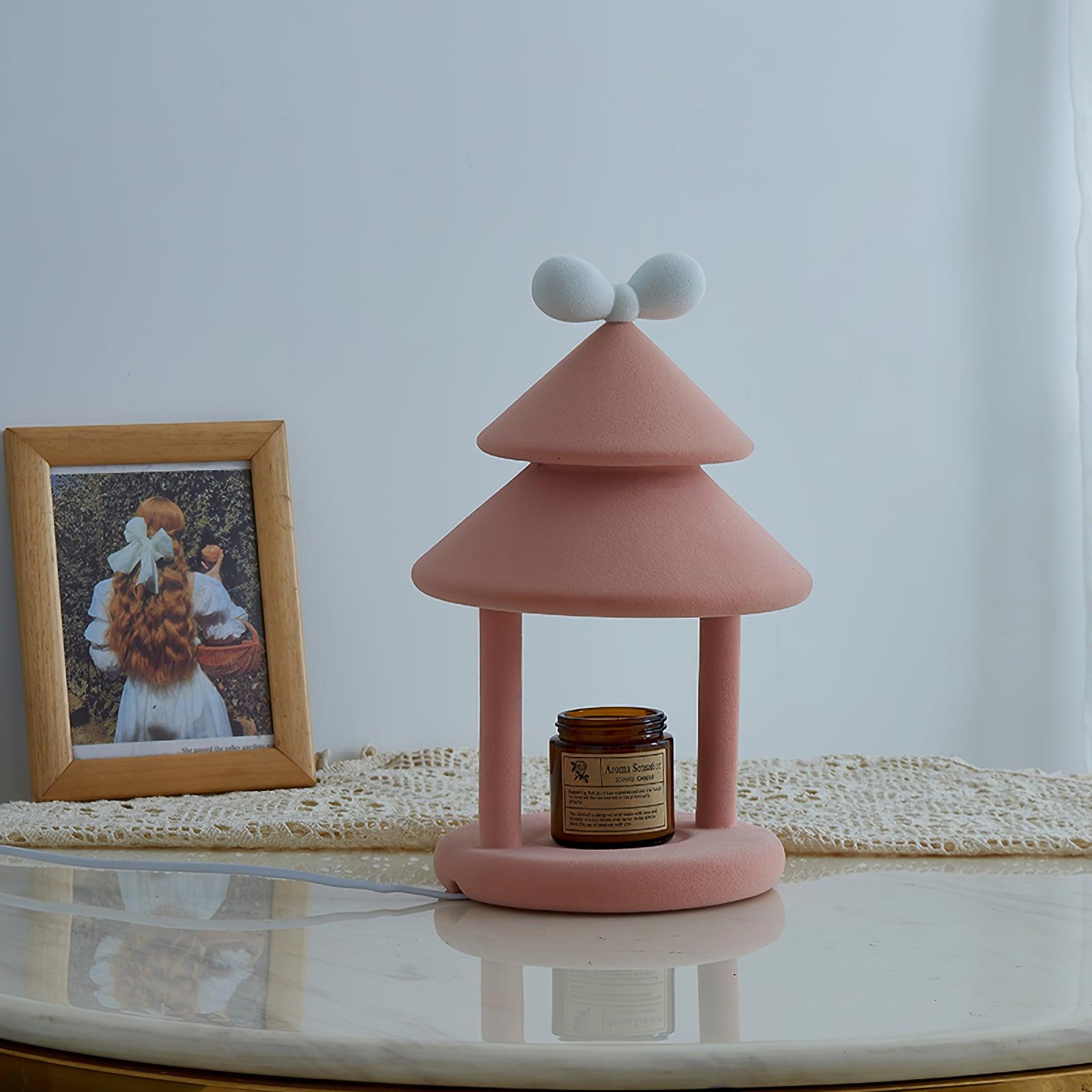 Bow Tie Cone Table Lamp 7.9