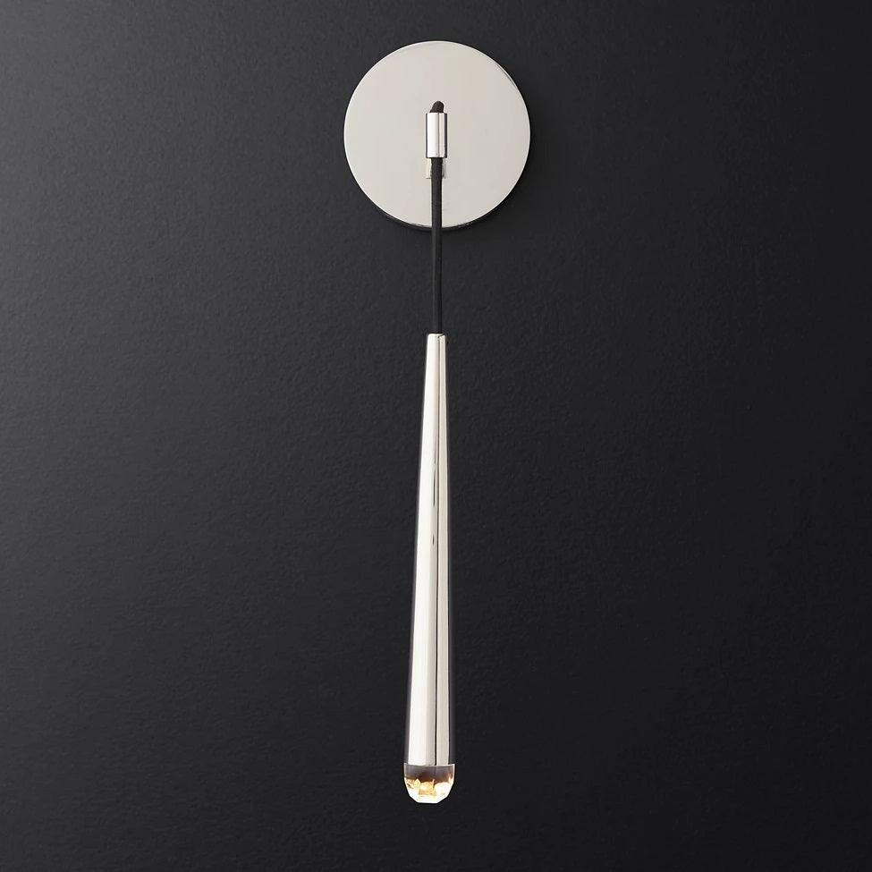 Brass Cone Wall Lamp