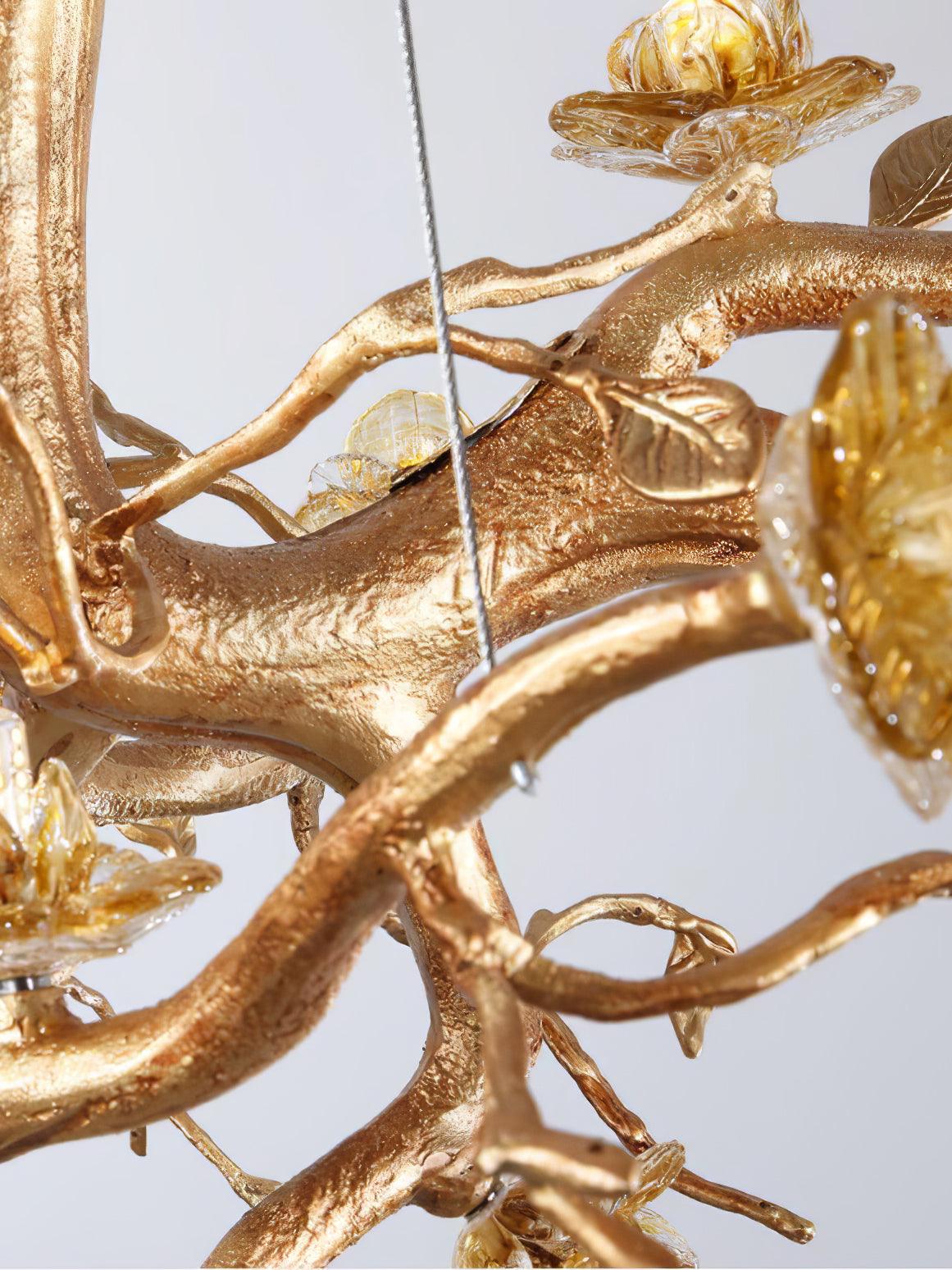 Tree Branches Flower Ceiling-mounted Light Ceiling Lamp