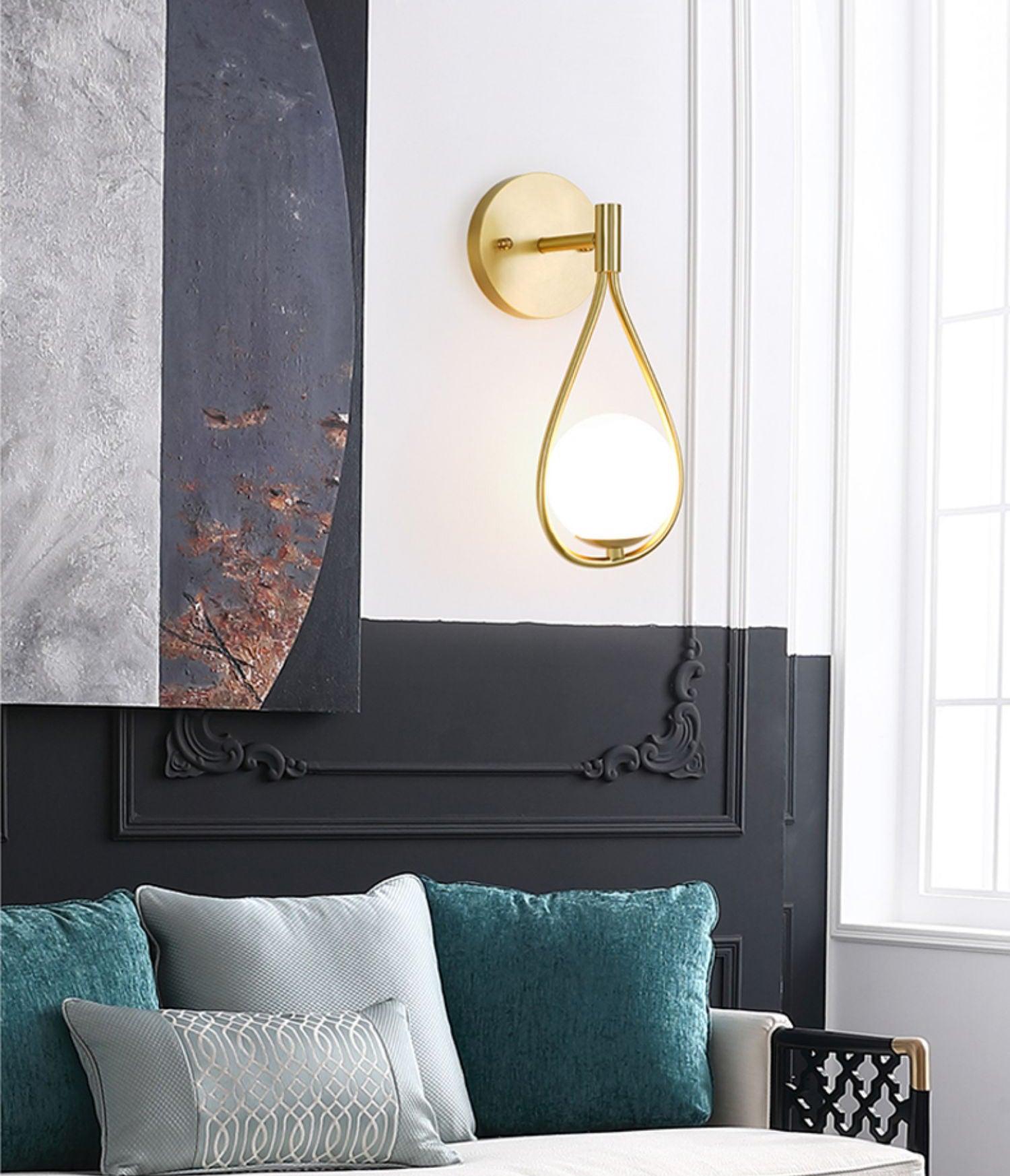 Brass Vanity Wall Lamp 5.3
