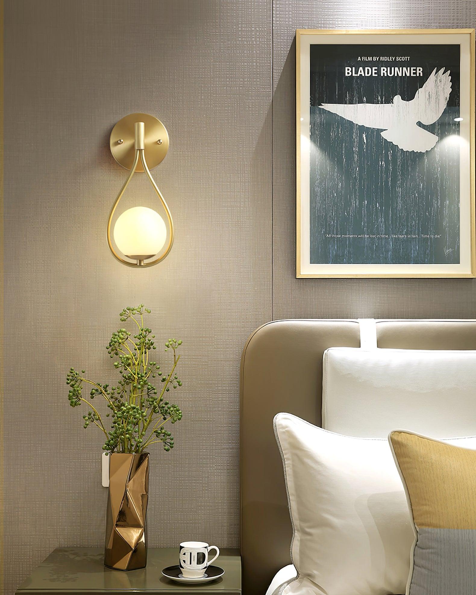 Brass Vanity Wall Lamp 5.3