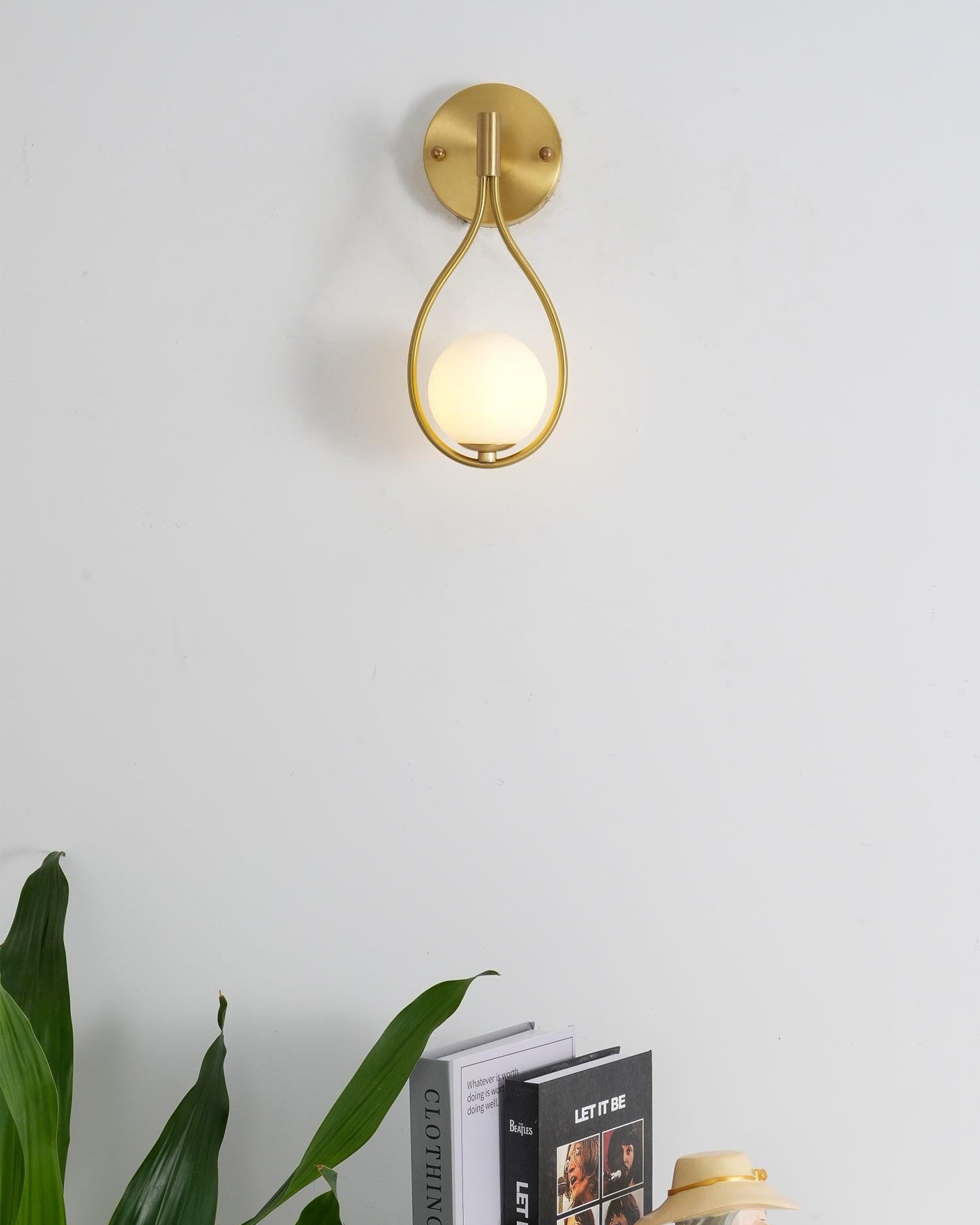 Brass Vanity Wall Lamp 5.3