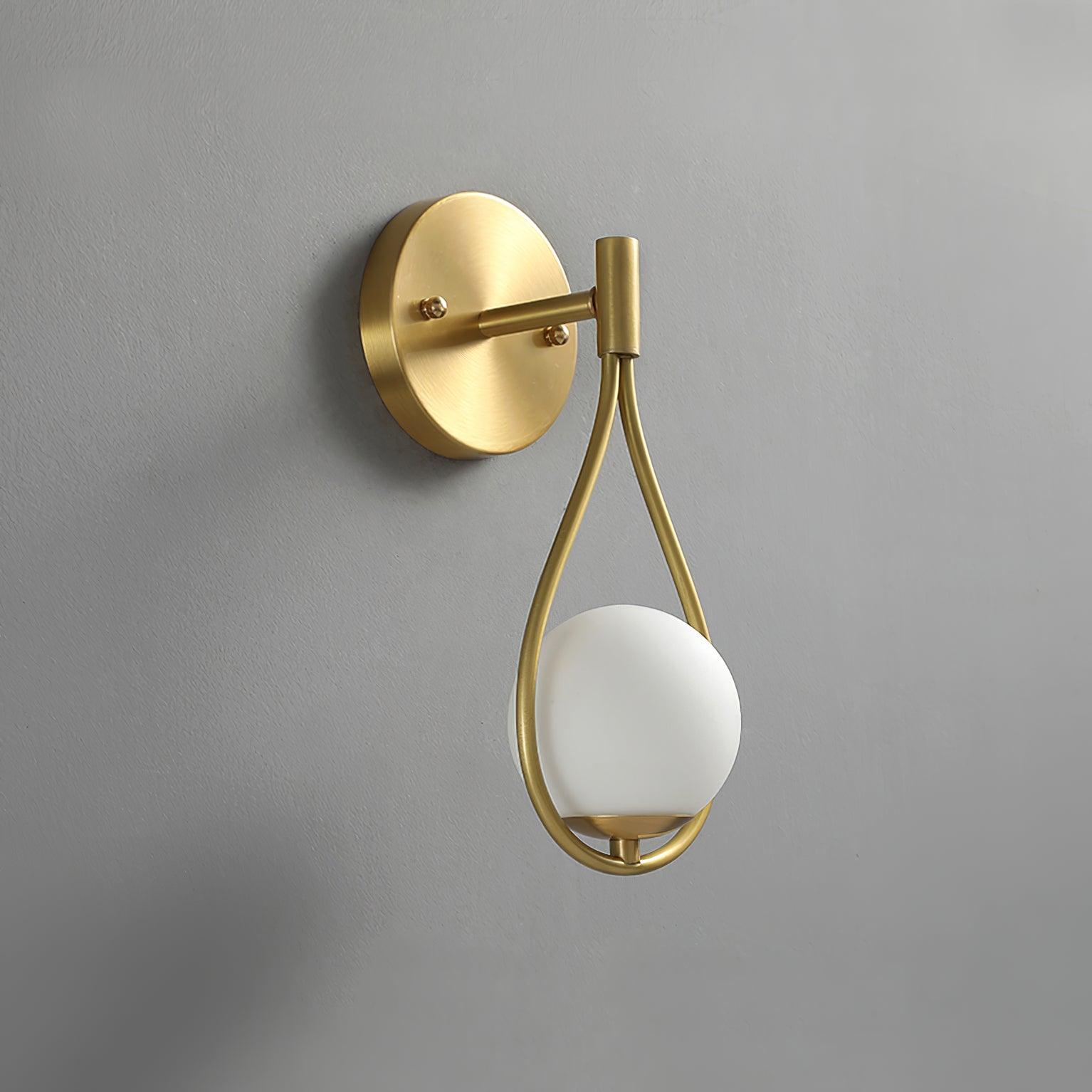 Brass Vanity Wall Lamp 5.3