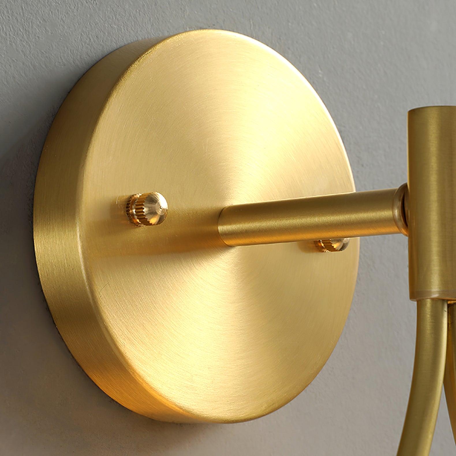 Brass Vanity Wall Lamp 5.3