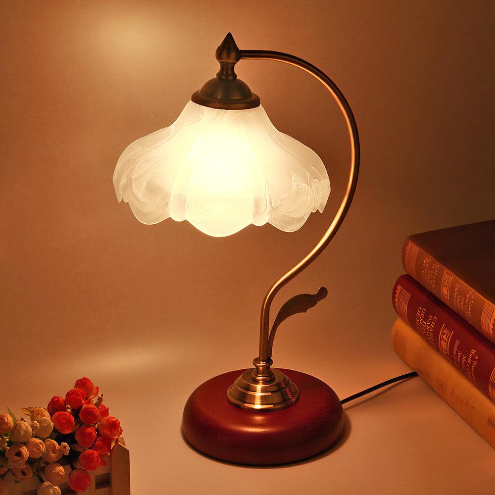 Retro Flower Table Light, Bedside Table Lamp, detail 32