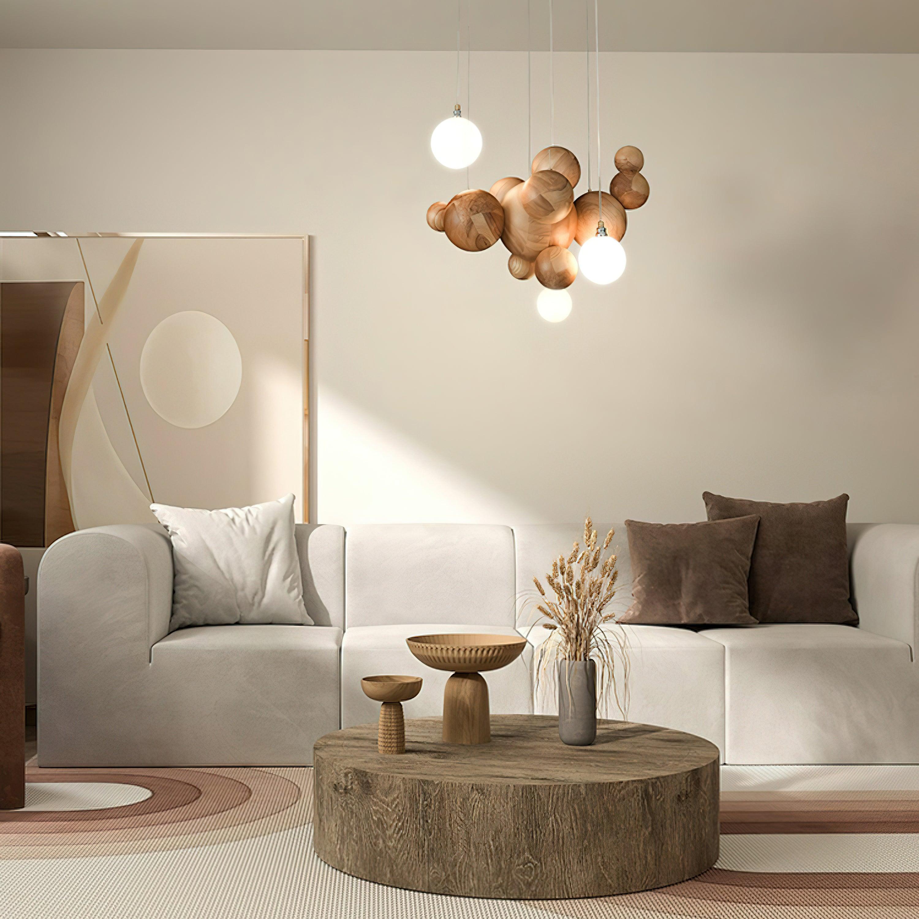 Bubble Ball Chandelier 19.7